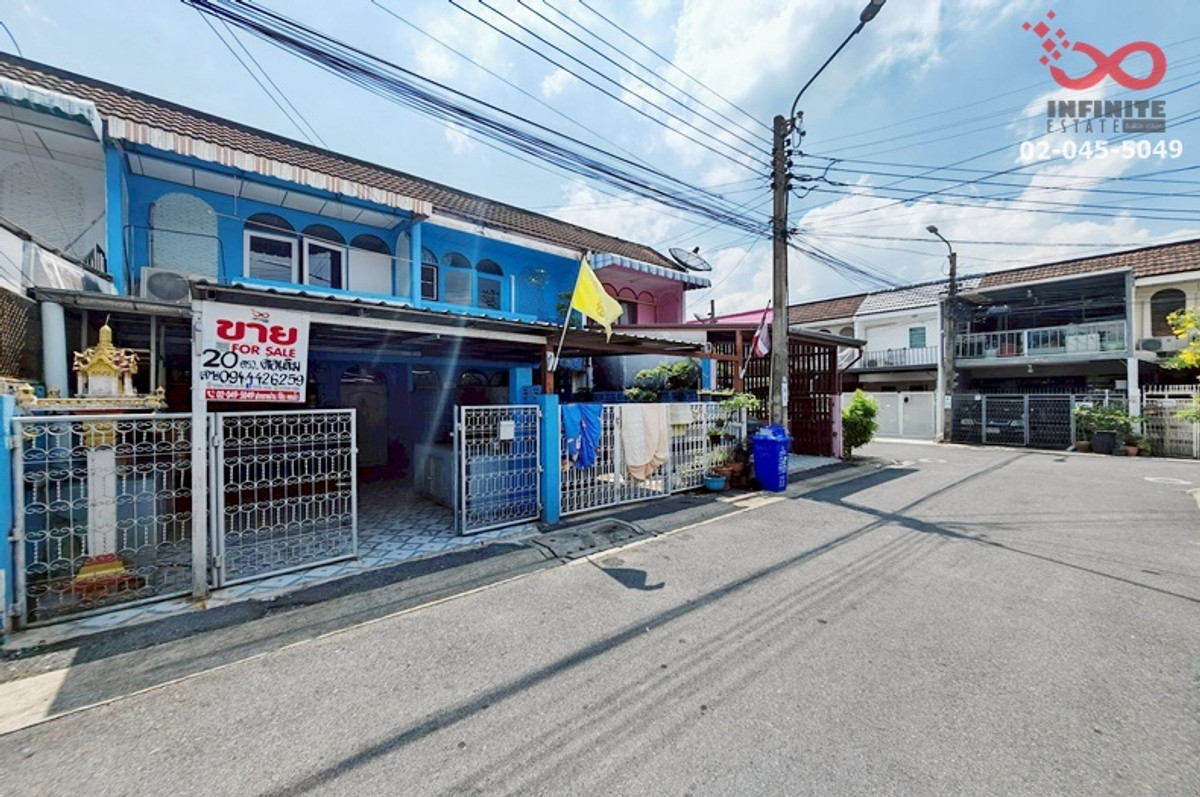 ขายทาวน์โฮมรัชดา ห้วยขวาง : ขายทาวน์เฮาส์ 2 ชั้น 20 ตร.ว. ซอยพุ่มอุไร 3 ถนนสุทธิสาร - ลาดพร้าว 64 ใกล้ MRT สุทธิสาร