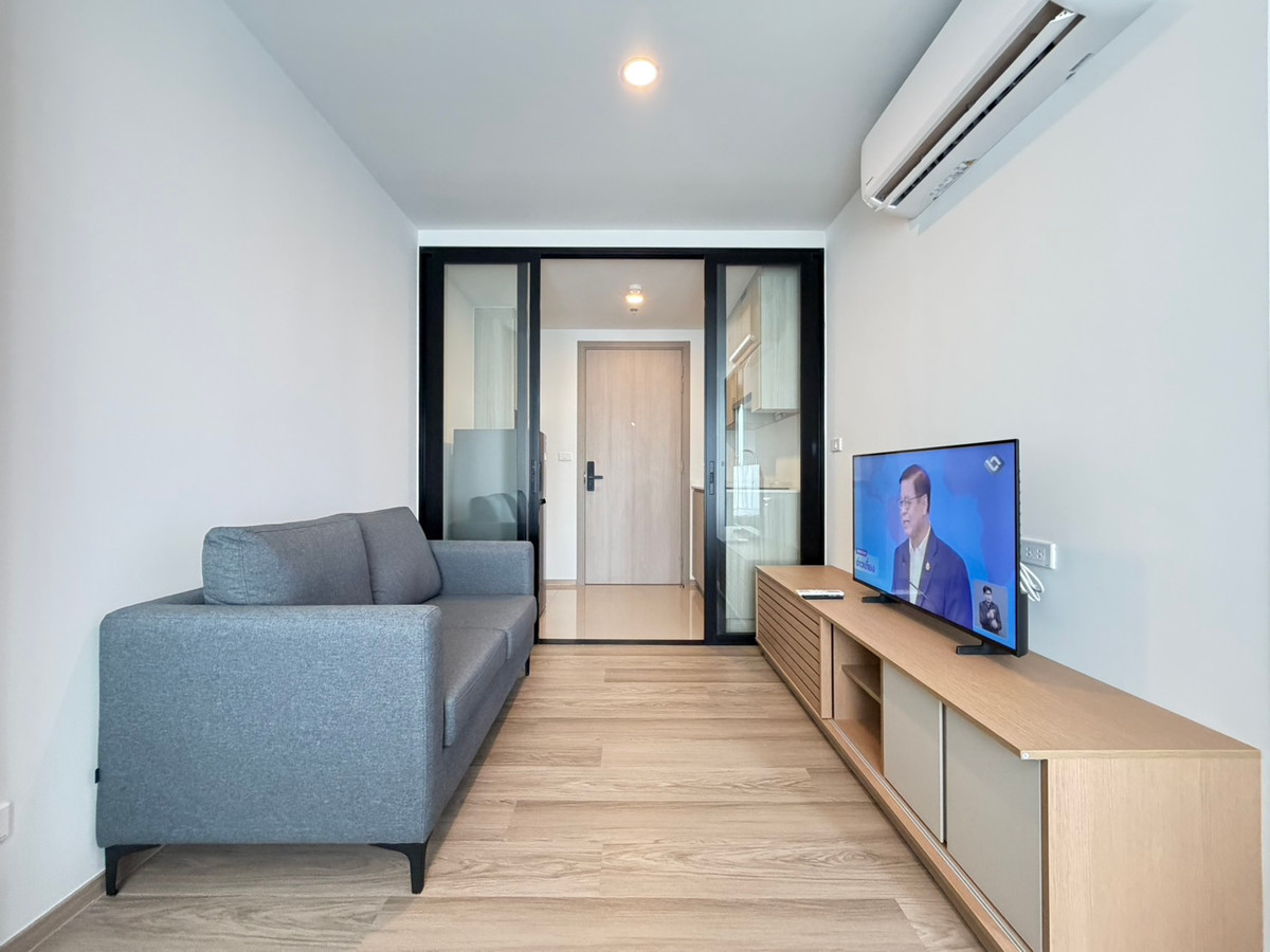 ให้เช่าคอนโดปิ่นเกล้า จรัญสนิทวงศ์ : 🏢💛✨New Condo for Rent 🚫NOT PET FRIENDLY | Triple Station Access 🚆 1BR 28 Sq.m. | Only 15,000 THB/Month