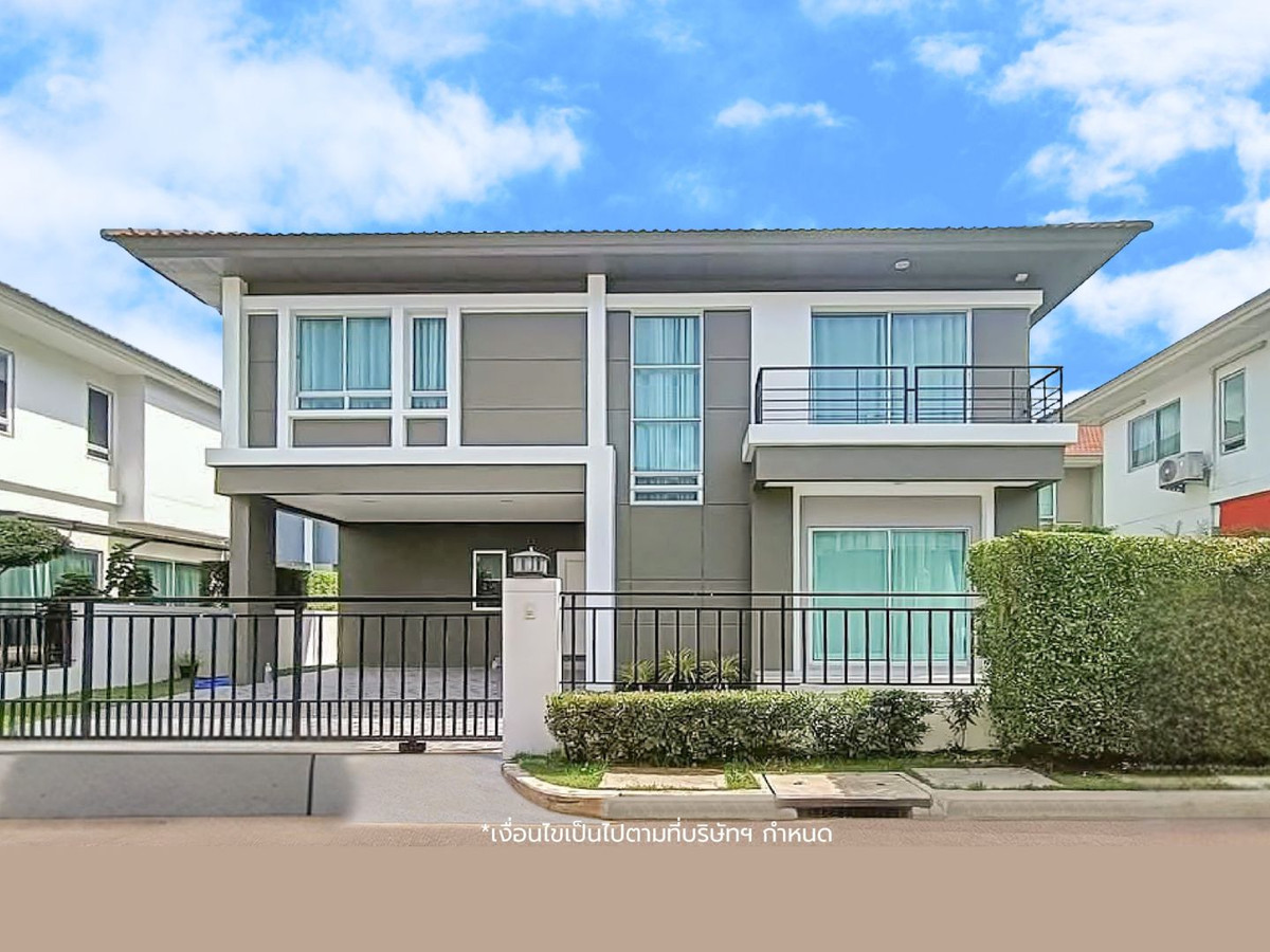 ขายบ้านแจ้งวัฒนะ เมืองทอง : บ้านเดี่ยวมือสอง โครงการ ไลฟ์บางกอกบูเลอวาร์ด ราชพฤกษ์-รัตนาธิเบศร์ เนื้อที่ 52.80 ตร.ว. พื้นที่ใช้สอย 191 ตร.ม. ฟังก์ชัน 4 ห้องนอน 3 ห้องน้ำ 2 ที่จอดรถ บนทำเลเดินทางสะดวก เชื่อมต่อถนนชัยพฤกษ์ ถนนราชพฤกษ์ ถนนรัตนาธิเบศร์ ใกล้รถไฟฟ้าสายสีม่วง 