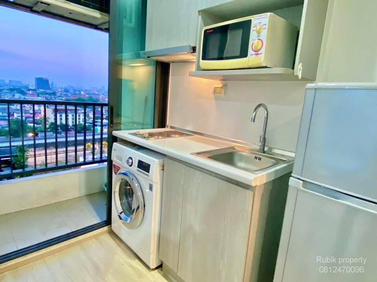 For RentCondoThaphra, Talat Phlu, Wutthakat : 🏙 For rent Ideo Sathorn-Thapra RB1858 Condo, good location, near BTS, easy to enter Sathorn city, pool view room, not hot 🌿✨