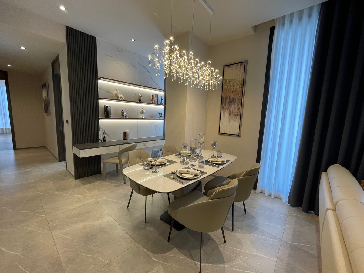 For SaleCondoSukhumvit, Asoke, Thonglor : [THE CROWN JEWEL] 3-Bedroom Rare Unit @ Hyde Heritage Thonglor – Superior life on the 31st floor, northern skyline view. A new definition of the word 