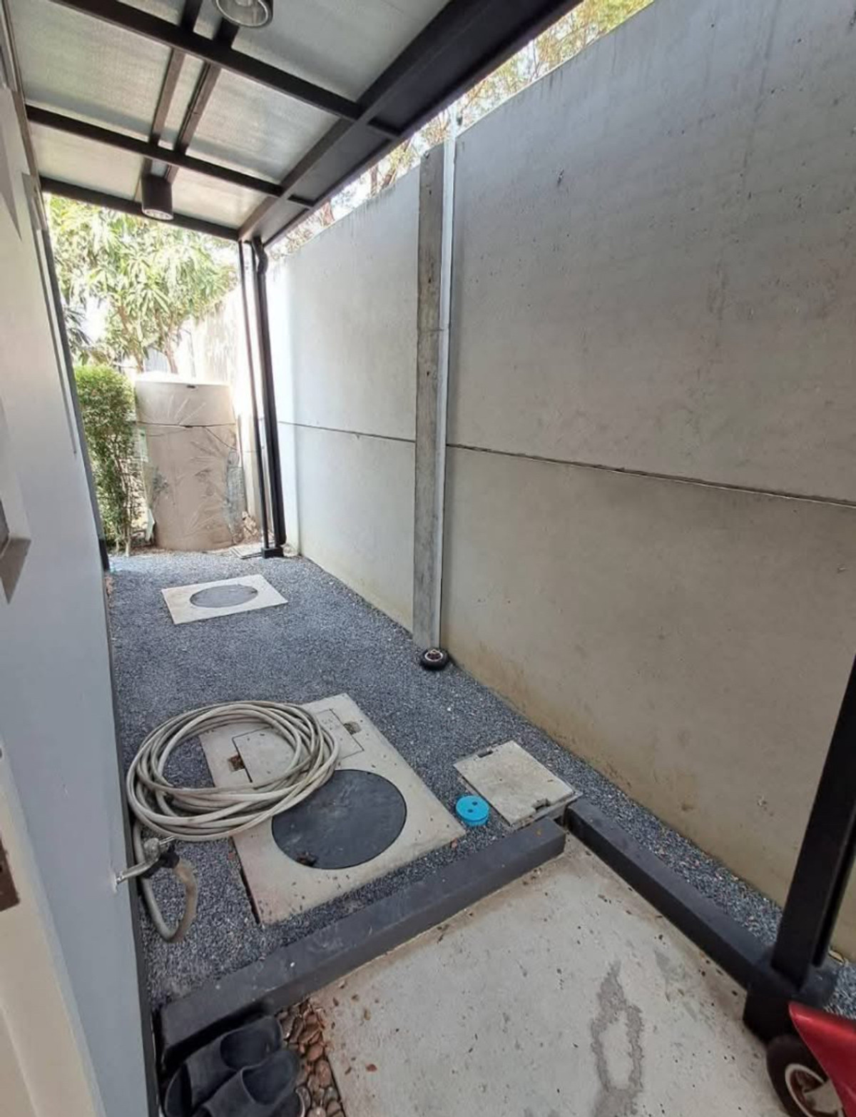 For RentHouseNonthaburi, Bang Yai, Bangbuathong : Single house for rent, 50 sq m, Anasiri Village. Chaiyaphruek-Wongwaen, near Makro Bang Bua Thong