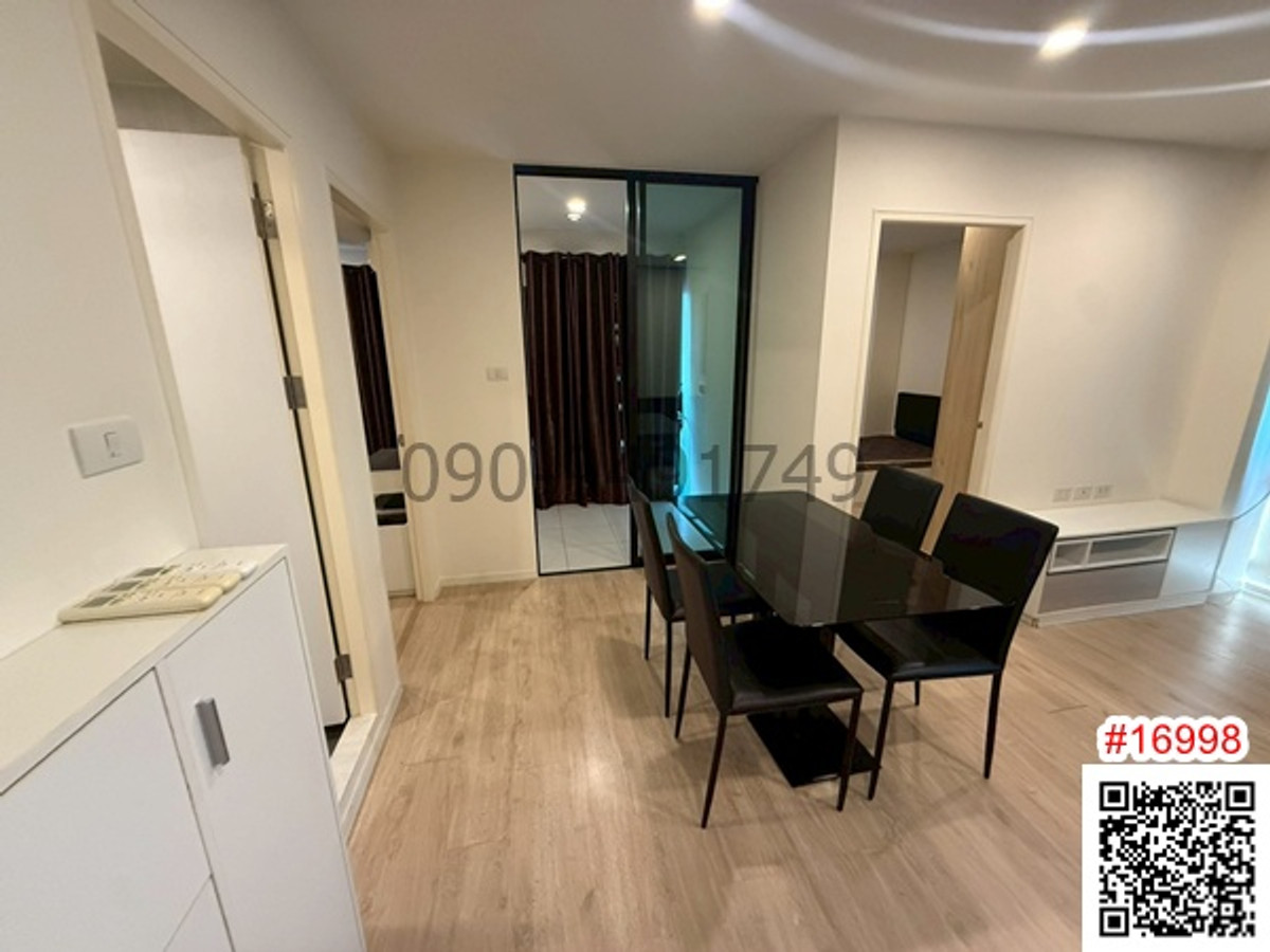 ให้เช่าคอนโดลาดกระบัง สุวรรณภูมิ : เช่า I Condo Green Space Sukhumvit 77 เฟส1 ขนาด 2 ห้องนอน ชั้น 4 ติดพาซิโอ้ลาดกระบัง 