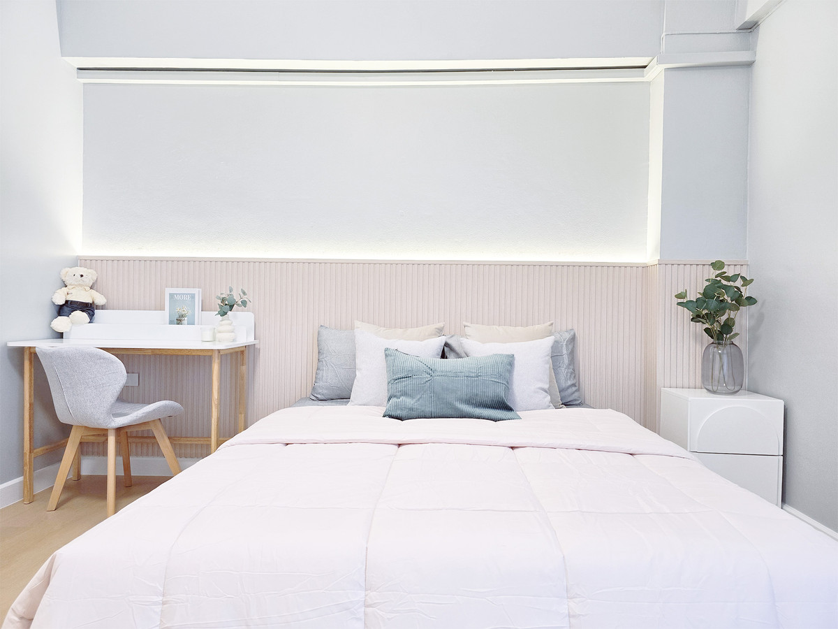 ขายคอนโดเสรีไทย-นิด้า : ((ขาย)) คอนโดรีโนเวทใหม่ เฟอร์นิเจอร์ครบชุด ใกล้รถไฟฟ้าสายสีเหลืองและสีส้ม #สุขาภิบาล3แมนชั่น