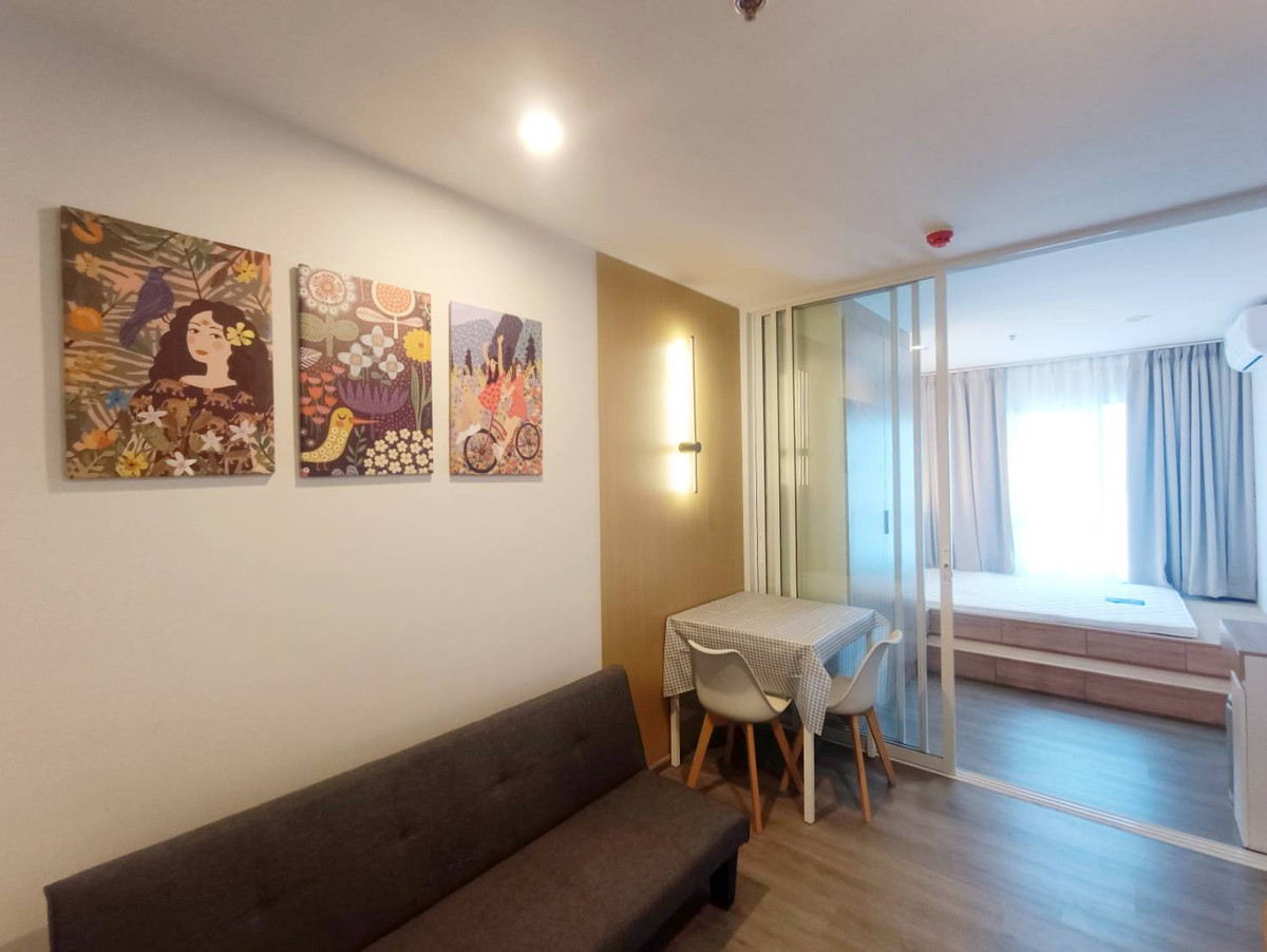 For RentCondoThaphra, Talat Phlu, Wutthakat : Regent Home Wutthakat, high floor, open view, new room, beautifully decorated, ready to move in.