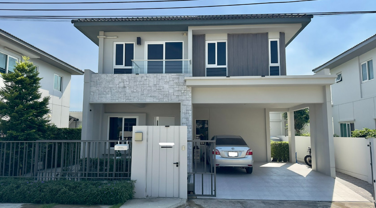 ขายบ้านลาดกระบัง สุวรรณภูมิ : ขายบ้านเดี่ยว Mantana 2 Motorway – New Krungthepkreetha [NCh260203]