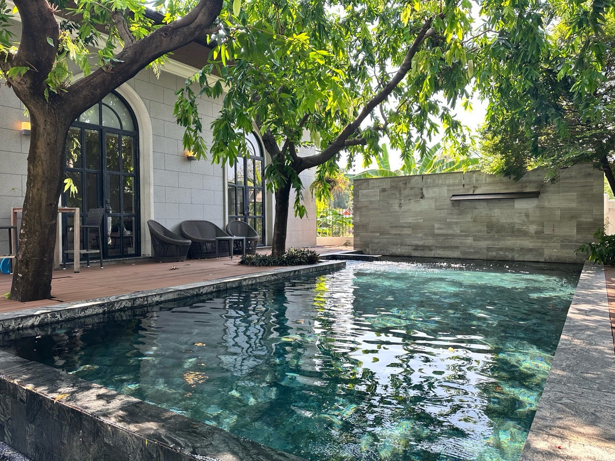 For RentHouseChaengwatana, Muangthong : Golden opportunity‼️ Open for rent, luxury house Location: Muang Thong Thani, Soi Project 5, Impact Chaengwattana, Pink Line MRT, IMPACT Station.