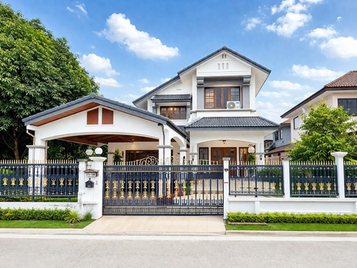 ให้เช่าบ้านเกษตร นวมินทร์ ลาดปลาเค้า : ตลาดถนอมมิตร 800 ม.78 ตร.ว. 312 ตร.ม. ถ.สุขาภิบาล5 คฤหาสน์ บ้านเดี่ยว 3-4นอน 3 น้ำ ใกล้เสถียรธรรมสถาน 900 ม. เพลินนารี่มอลล์ 2.2 กม.