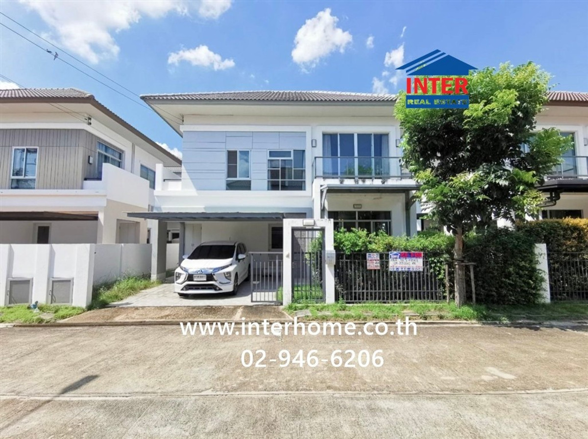 ขายนนทบุรี บางใหญ่ บางบัวทอง : บ้านเเฝด 2 ชั้น 38.7 ตร.ว. หมู่บ้านเรสท์ บางใหญ่ ใกล้ตลาดบางใหญ่ ถนนคลองถนน ถนนกาญจนาภิเษก บางใหญ่ นนทบุรี