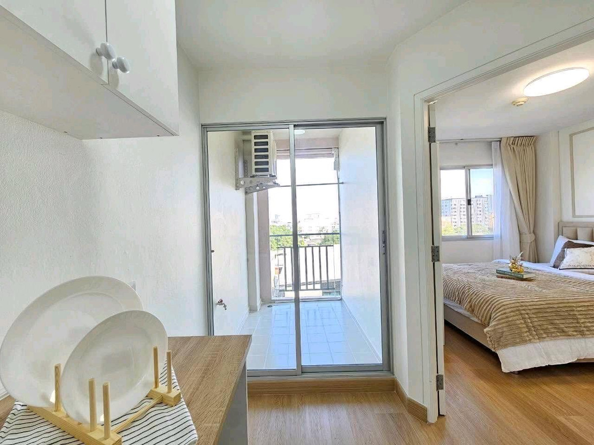 ขายคอนโดรามคำแหง หัวหมาก : ขายห้องสวยมินิมอล 1 นอน 28 ตรม. B4 ชั้น 7