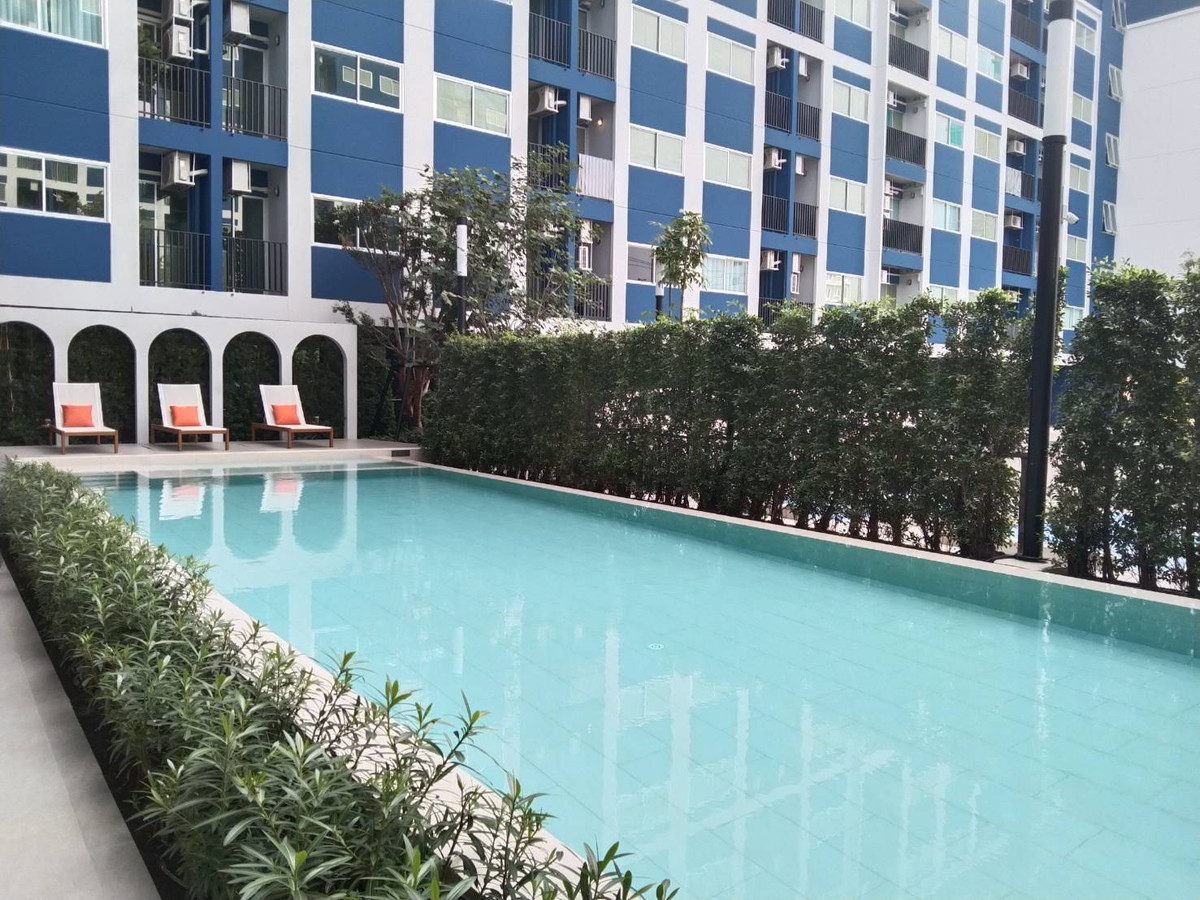 ให้เช่าคอนโดวิภาวดี ดอนเมือง หลักสี่ : คอนโดใหม่ ห้องว่างพร้อมเข้าอยู่ ตกแต่งครบทุกอย่าง (23 ตร.ม.) ราคา 7,500/เดือน ฟรีที่จอดรถ ฟรีค่าส่วนกลาง  