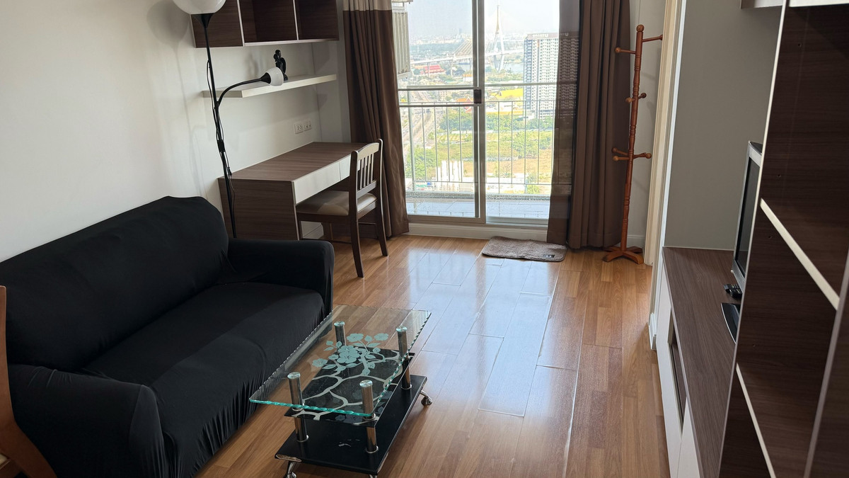 ให้เช่าคอนโดพระราม 3 สาธุประดิษฐ์ : # E356🎉030469 ให้เช่าคอนโด Lumpini Park Riverside Rama 3