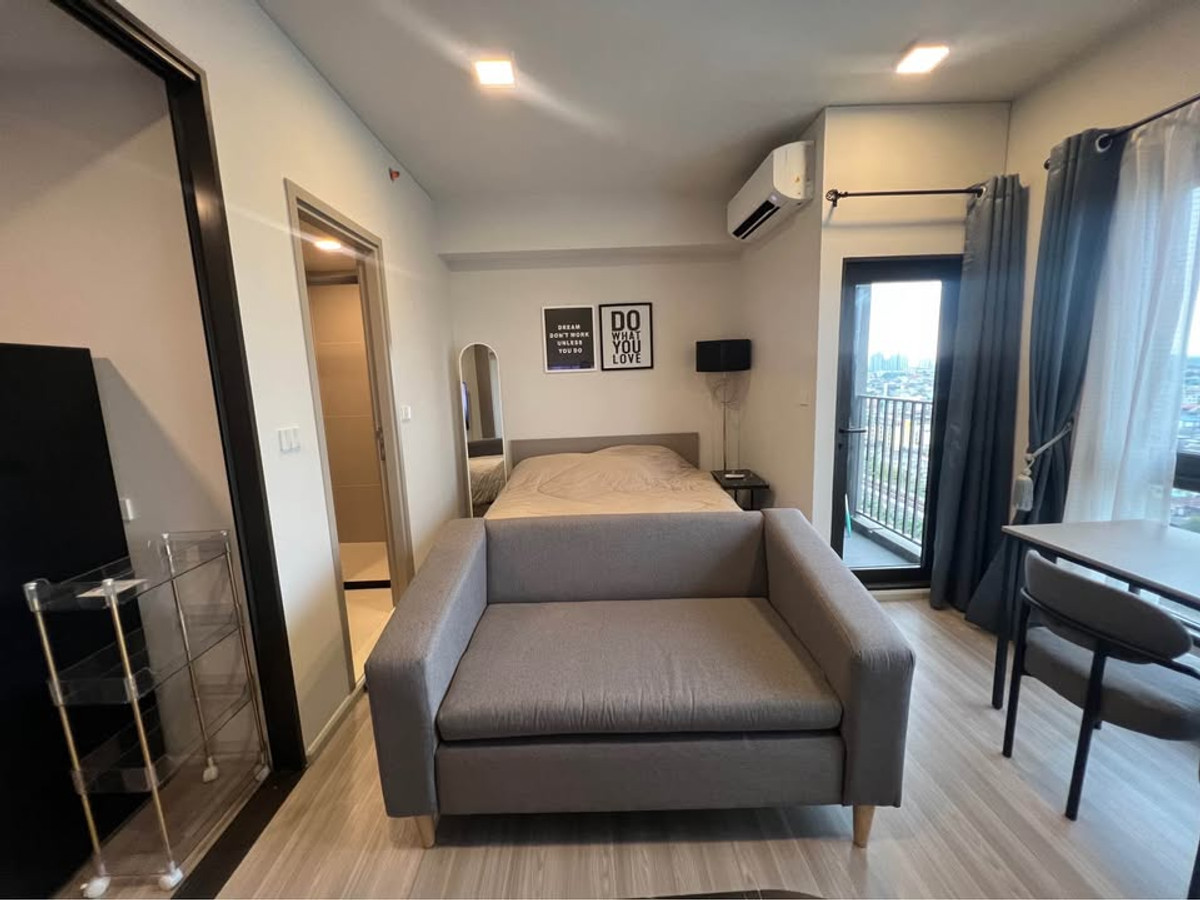 For RentCondoWongwianyai, Charoennakor : ⭐️ Quintara MHy'Den Pho Nimit ⭐️Room 24 sq m., fully furnished. Beautifully decorated and ready to move in.