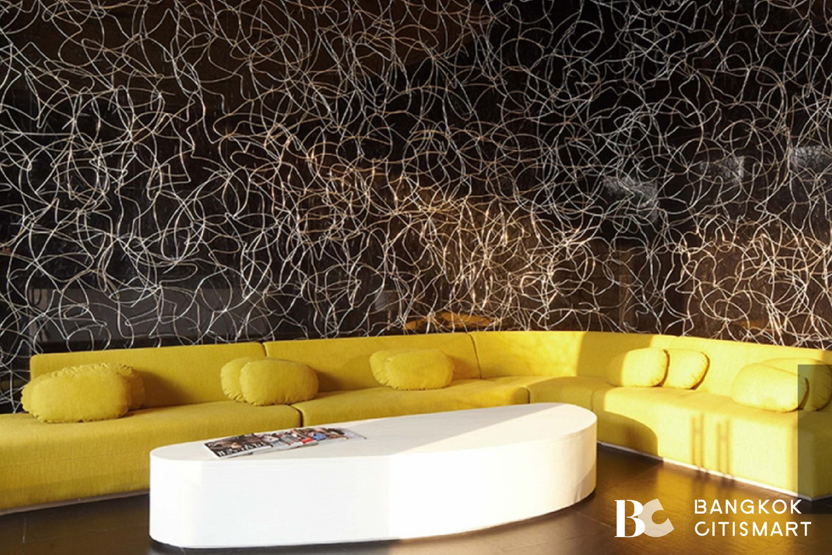 For RentCondoSukhumvit, Asoke, Thonglor : 🔥 Ready to move in Noble Remix (Sukhumvit 36) (Studio 44.11 sq.m.) The room plan is proportional. Swimming pool view. Interested: 095-370-1451 (Kate)