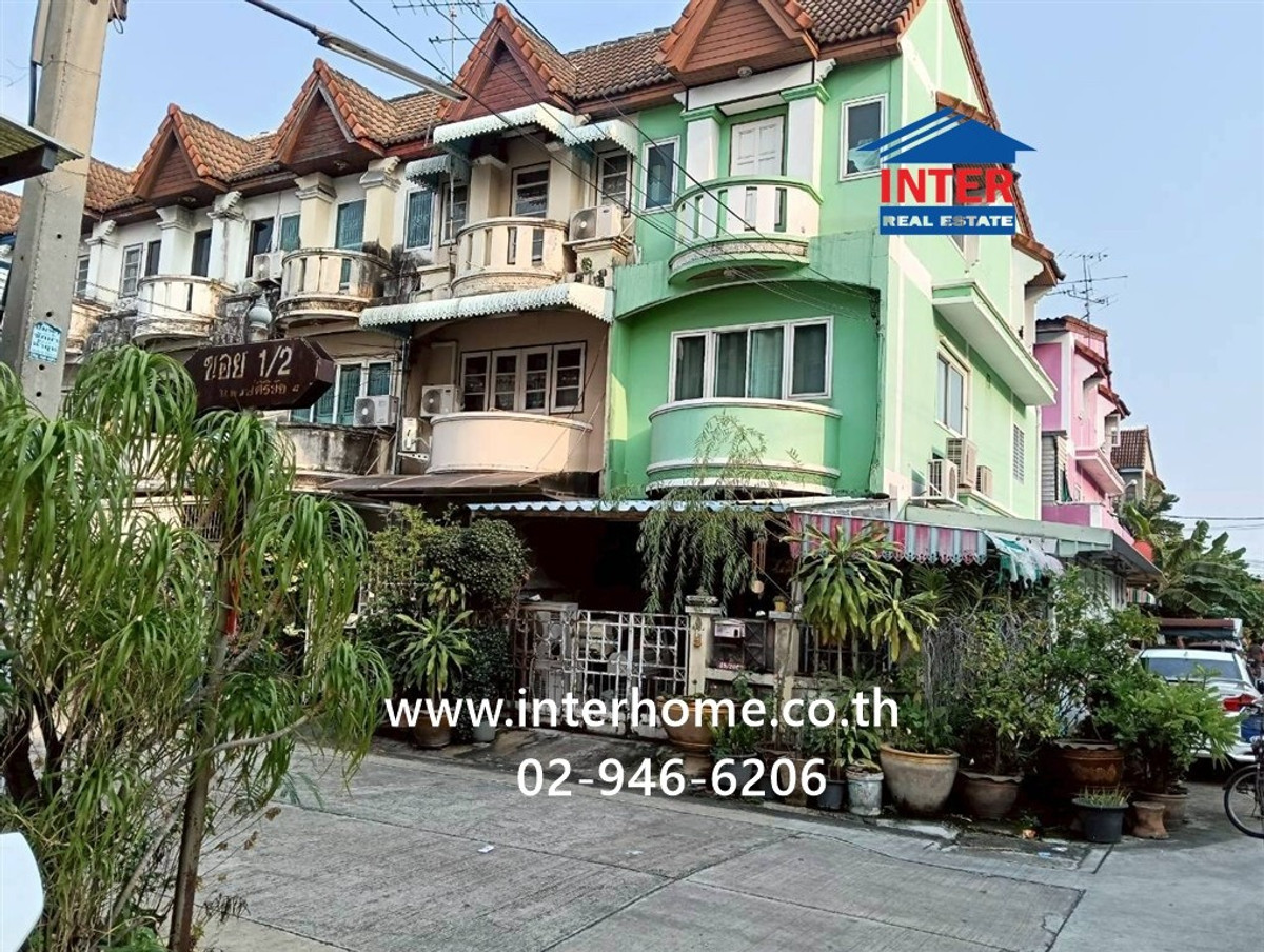 ขายทาวน์โฮมบางแค เพชรเกษม : ทาวน์เฮ้าส์ 3 ชั้น 17 ตร.ว. หมู่บ้านพงษ์ศิริชัย4 ซอยเพชรเกษม81 ถนนเพชรเกษม ถนนพุทธมณฑลสาย3 เขตหนองแขม กรุงเทพมหานคร