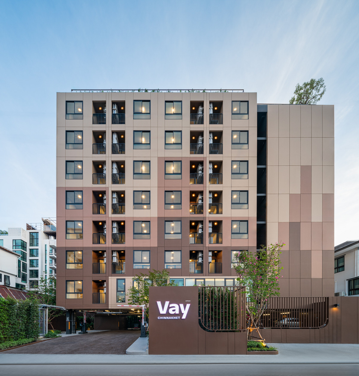 For RentCondoChaengwatana, Muangthong : New condo, new room, ready to move in, Vay Chinnakhet (Way Chinnakhet), fully furnished, near Dhurakij Pundit University (DPU).