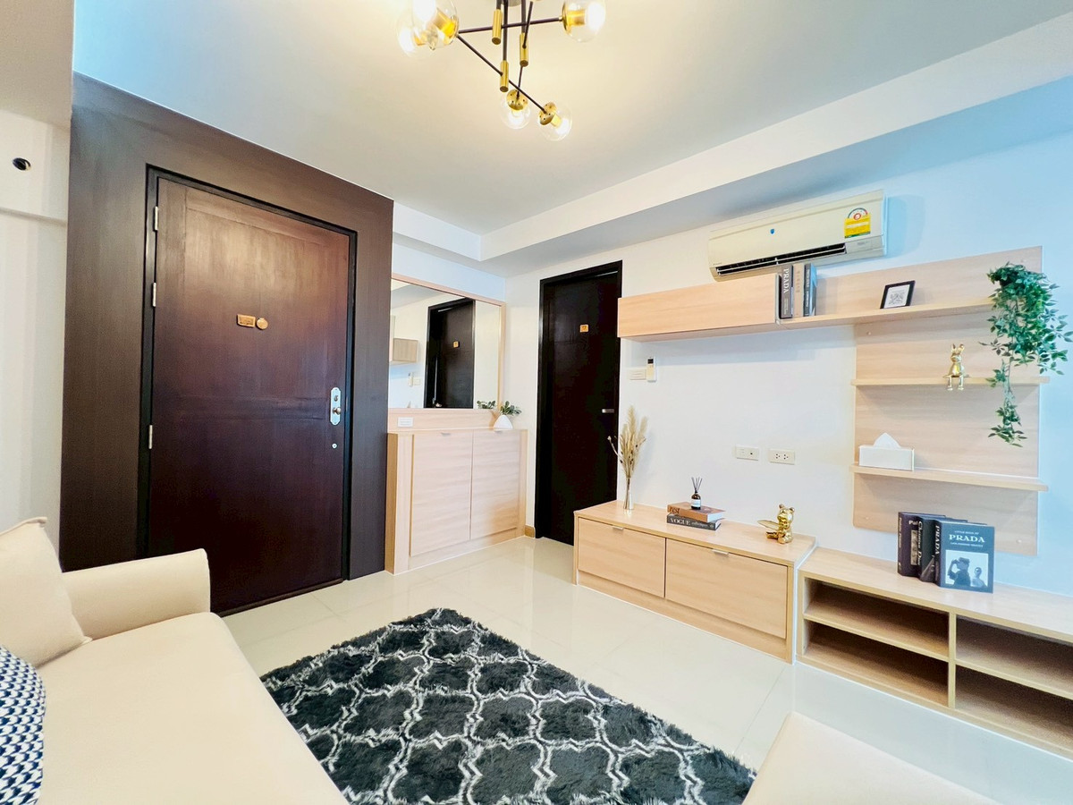 ขายคอนโดลาดพร้าว101 แฮปปี้แลนด์ : ห้องใหญ่ ติดถ.ลาดพร้าว 112-114 พร้อมอยู่ ที่จอดรถเยอะมาก นัดดูห้อง 099-7829466