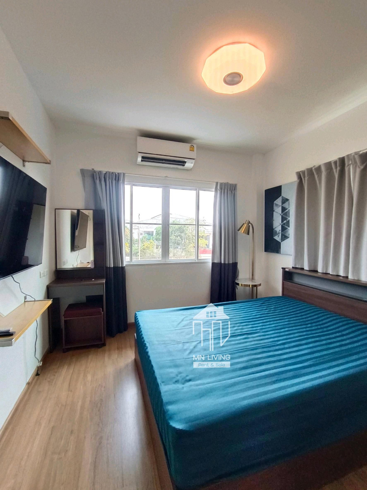 ให้เช่าบ้านปทุมธานี รังสิต ธรรมศาสตร์ : ให้เช่าบ้านเดี่ยว ทำเลดี ใกล้ ม. ธรรมศาสตร์ รังสิต ตกแต่งครบ โครงการ กฤษดา แกรนด์ พาร์ค พหลโยธิน - รังสิต