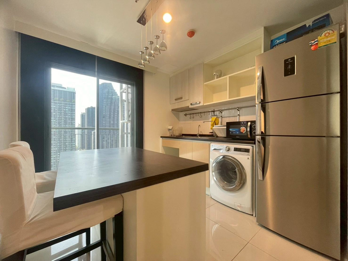 ให้เช่าคอนโดพระราม 9 เพชรบุรีตัดใหม่ RCA : ⭐️🍒 Aspire Rama9 🍒⭐️ 2 Beds 1 Bath, Rental 27,000 Baht