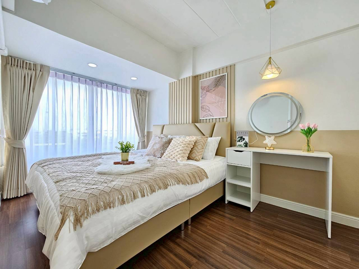 For SaleCondoChokchai 4, Ladprao 71, Ladprao 48, : Good location, near Big C Lat Phrao Very beautifully decorated, 1 bedroom, price 1.49 million, make an appointment to see the room 0925141987