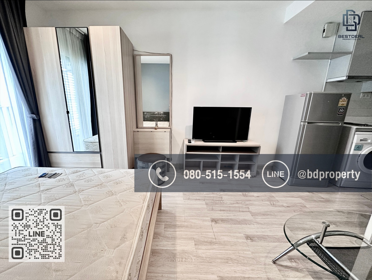 ให้เช่าคอนโดพระราม 9 เพชรบุรีตัดใหม่ RCA : Bestdeal ให้เช่า Studio 22ตรม.ราคา13,000/เดือนเท่านั้น เฟอร์นิเจอร์และเครื่องใช้ไฟฟ้าครบ “IDEO MOBI RAMA 9” ใกล้MRT และ เซ็นทรัลพระราม 9 เพียง 80 ม.