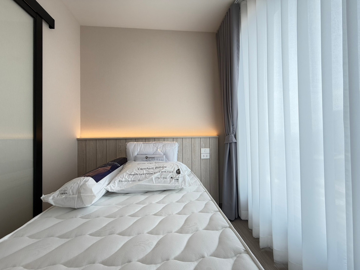 ให้เช่าคอนโดปิ่นเกล้า จรัญสนิทวงศ์ : 🏢💛✨New Condo for Rent 🚫NOT PET FRIENDLY | Triple Station Access 🚆 2BR 36 Sq.m. | Only 19,000 THB/Month