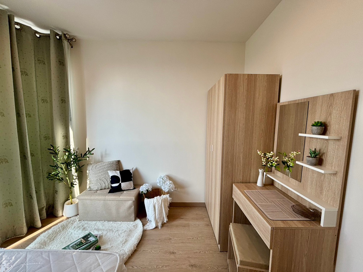 For RentCondoThaphra, Talat Phlu, Wutthakat : 🌲✨2 bedrooms, Ideo Sathon -Thaphra- Condo for rent, newly decorated, minimal style, super cute,  BTS Pho Nimit 