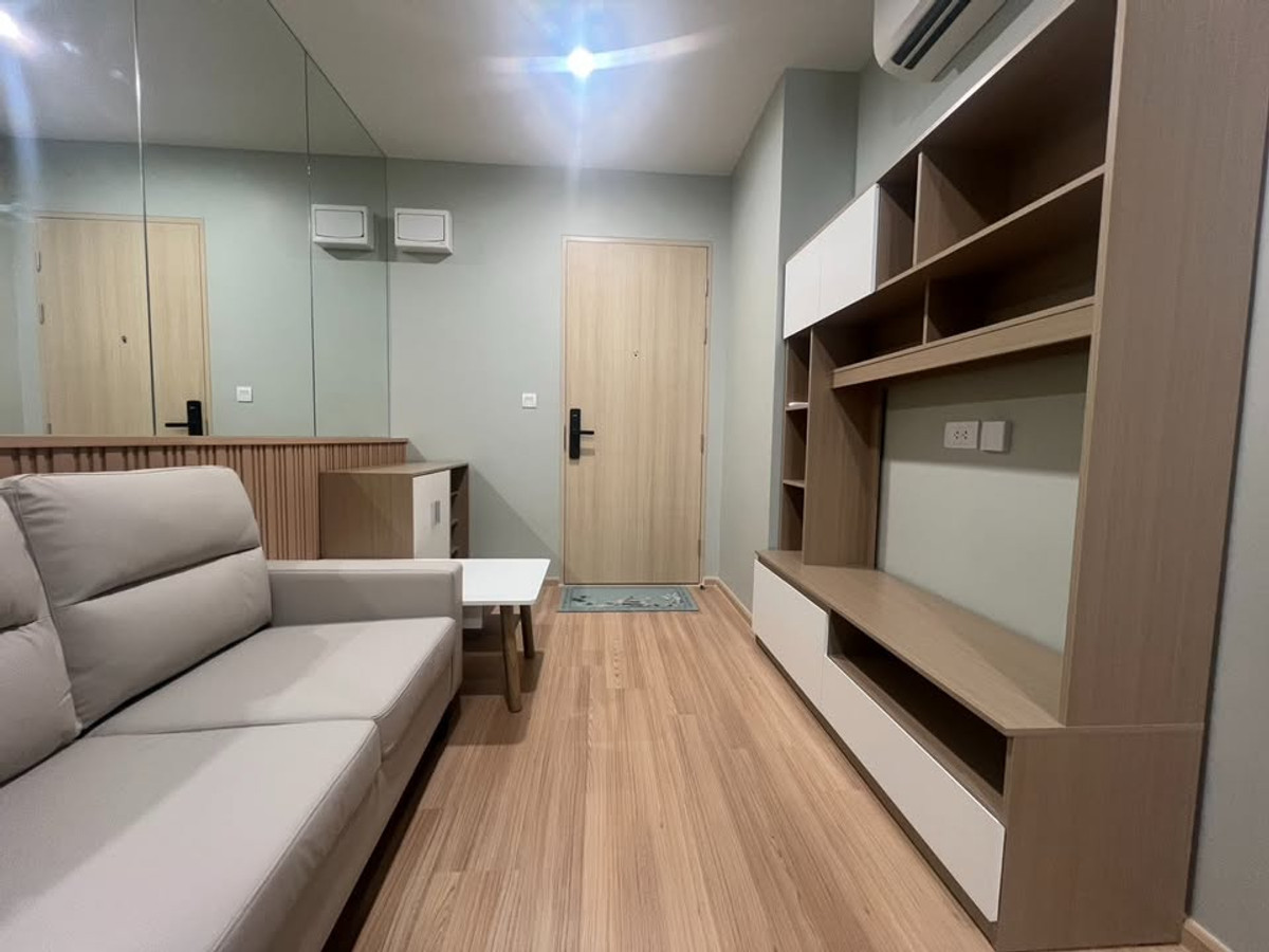 For RentCondoOnnut, Udomsuk : ✨🌿 Brand new room, fully furnished, near BTS Punnawithi, only 400 m. | Skyrise Avenue Sukhumvit 64/2 🚆💖