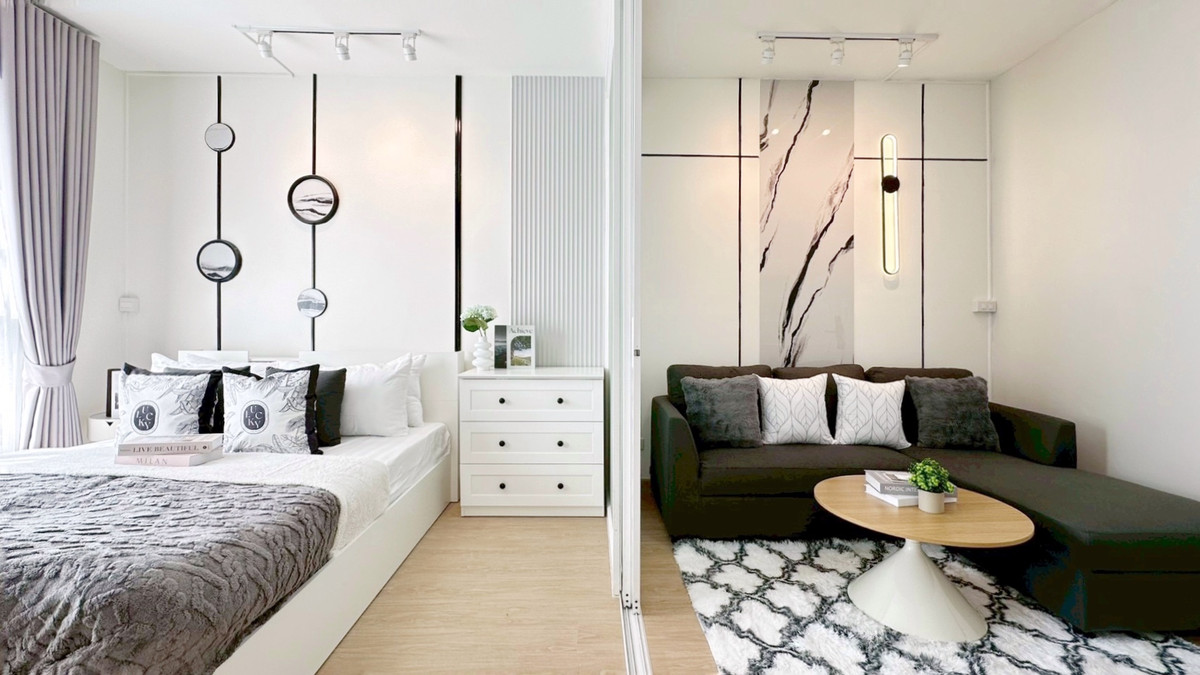 ขายคอนโดโชคชัย4 ลาดพร้าว71 : ✨️ห้องสวย “บิ้วอินจัดเต็ม! ผ่อนสบายๆ ครบทุกไลฟ์สไตล์!  🚅เดินไป MRT โชคชัย 4 สะดวก” 🏡บี ยู โชคชัย 4🌳