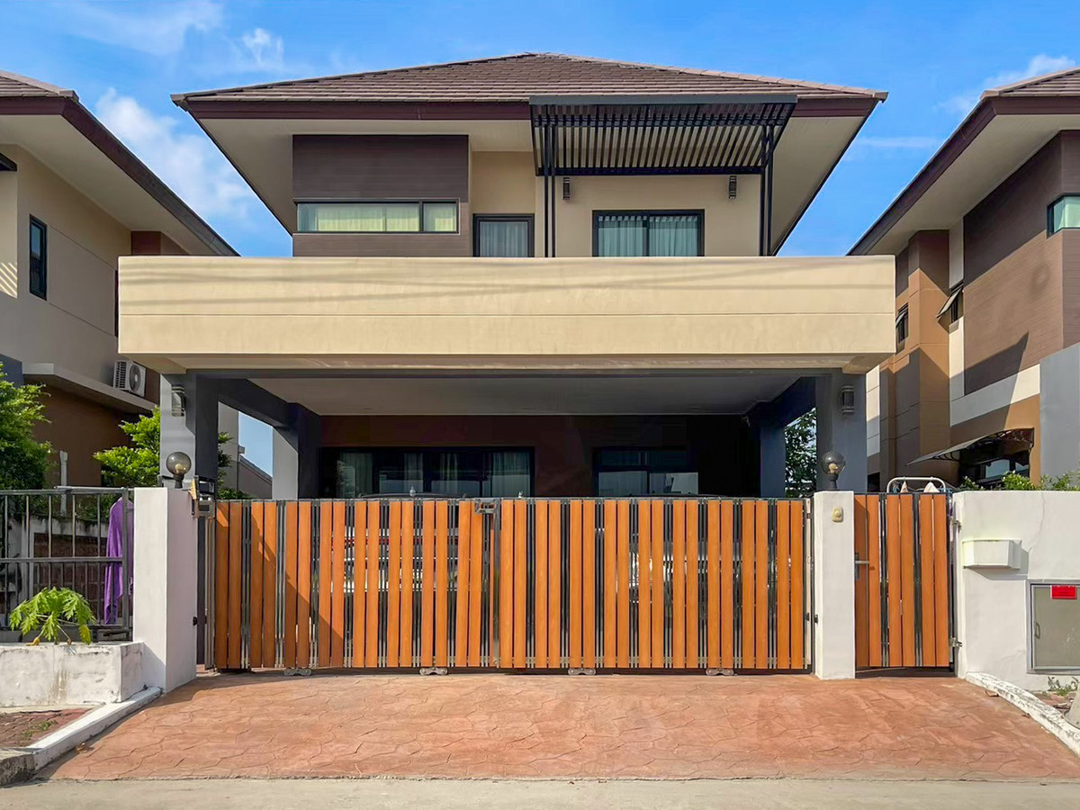 ขายบ้านสมุทรปราการ สำโรง : ขายบ้านเดี่ยว Arena Garden Bangna-Suvarnabhumi : อารีนา การ์เดนท์ บางนา - สุวรรณภูมิ ต้นโครงการ