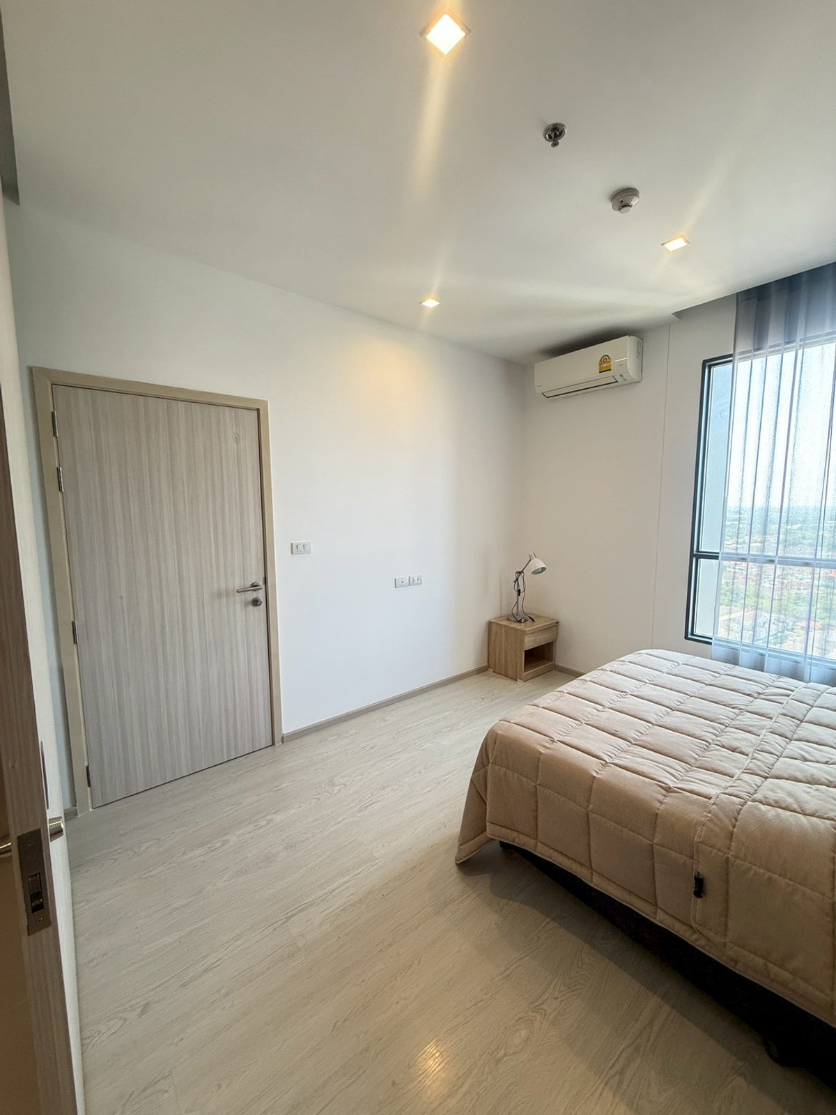 For RentCondoNonthaburi, Bang Yai, Bangbuathong : Condo GROW Rattanathibet, new, beautiful room, available and ready for rent, 2 bedrooms, 2 bathrooms, please inquire.