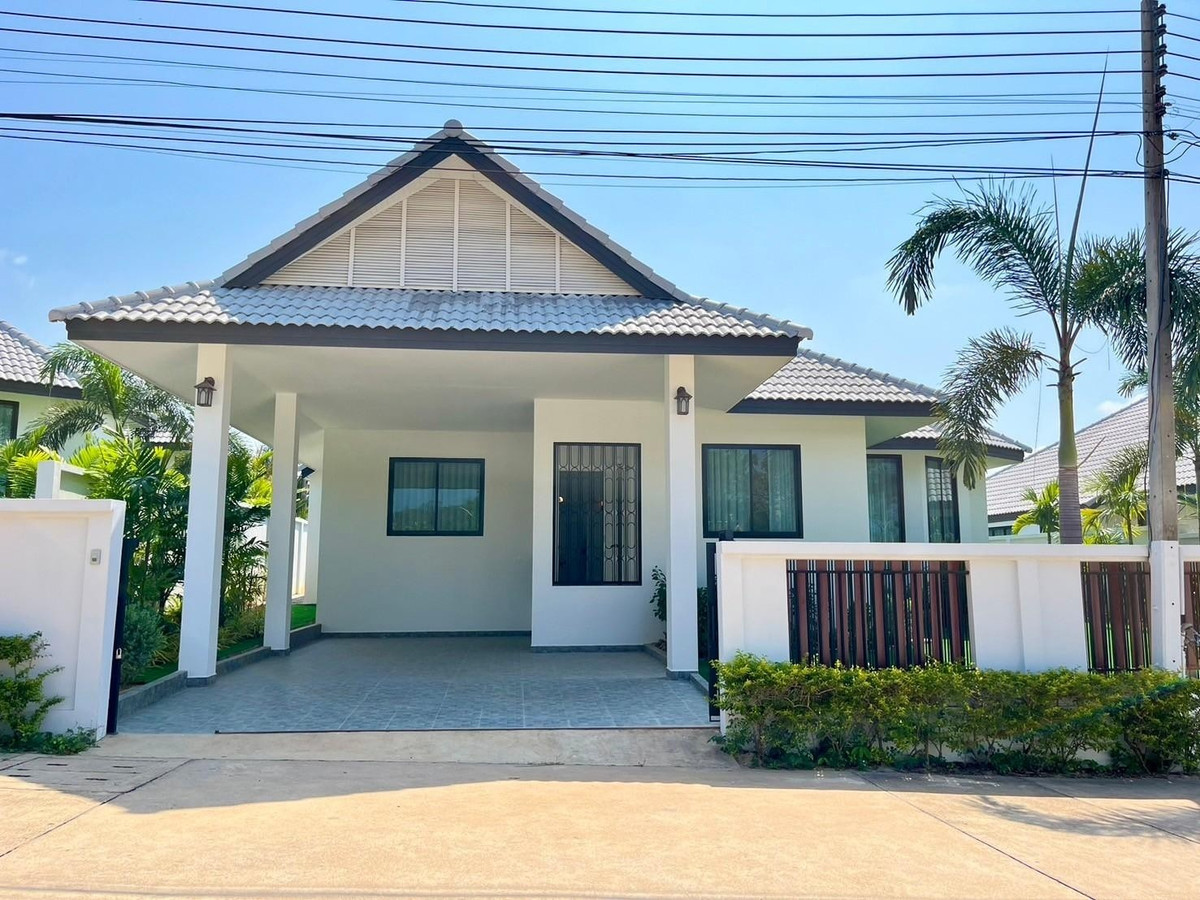 For SaleHousePattaya, Bangsaen, Chonburi : Detached House Nibbana Shade / 4 Bedrooms (FOR SALE) AM100