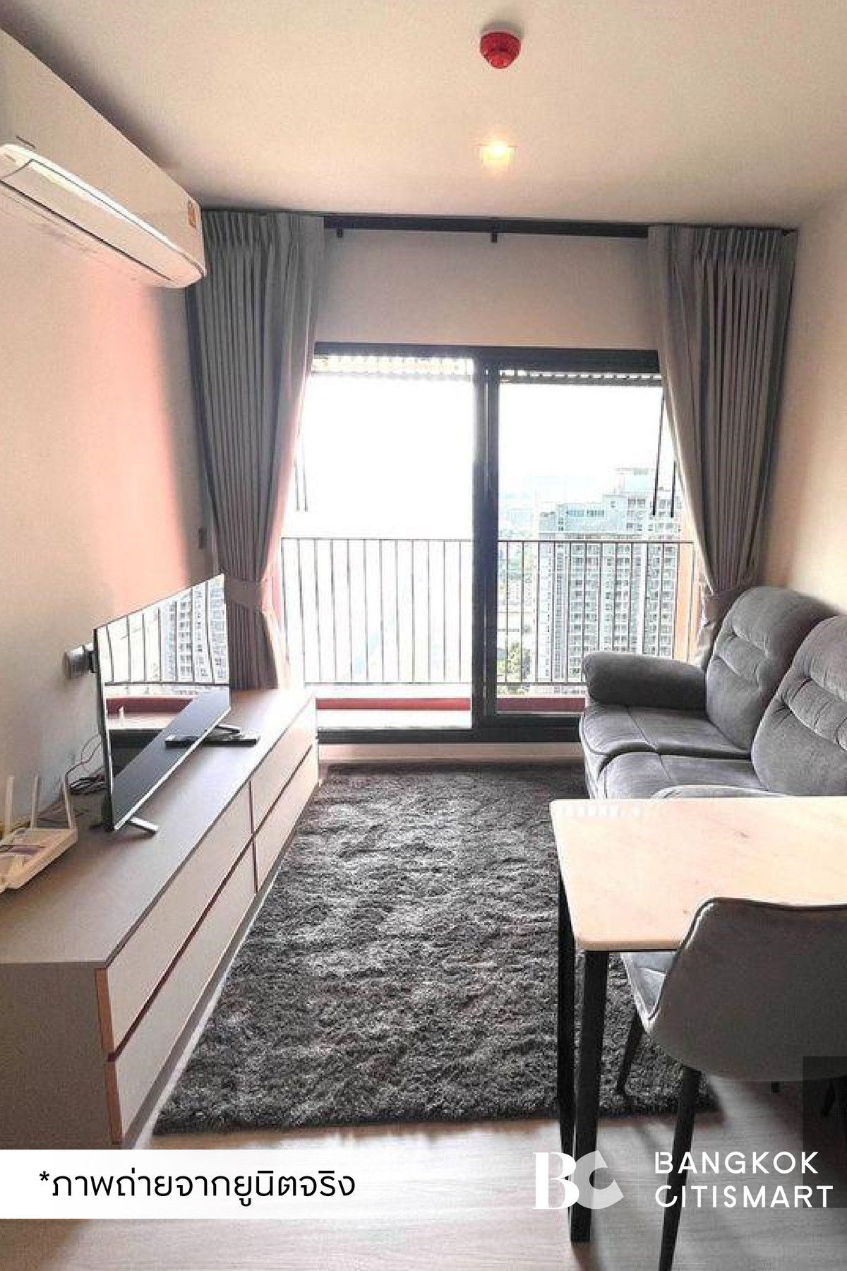 For RentCondoRama9, Petchburi, RCA : 🔥 Ready to move in, Life Asoke Hype (1 bedroom sq.m.), beautiful room, fully furnished, garden view, interested: 095-370-1451 (Kate)