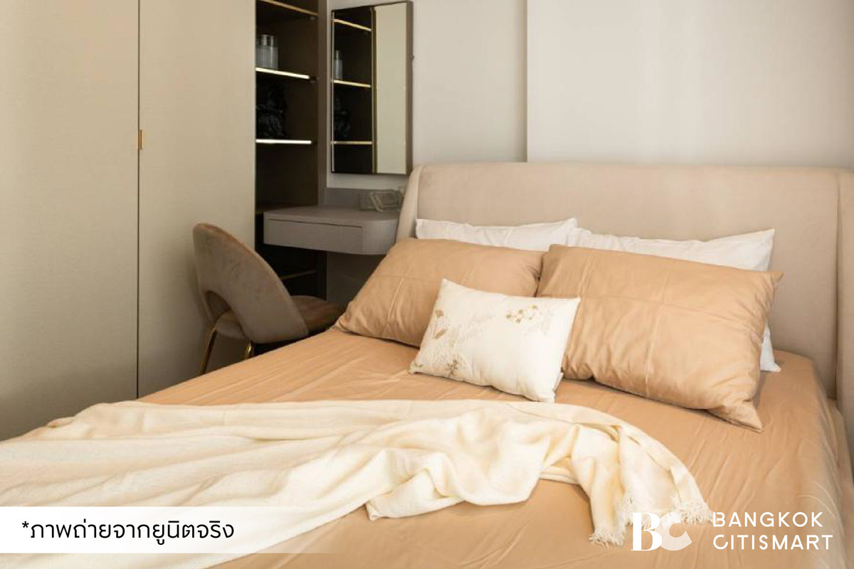 For RentCondoSukhumvit, Asoke, Thonglor : 🔥 Ready to move in RHYTHM Ekkamai Estate (1 bedroom 35 sq.m.) Beautiful room, nice layout, proportional layout. Interested: 0952072852 (Kate)