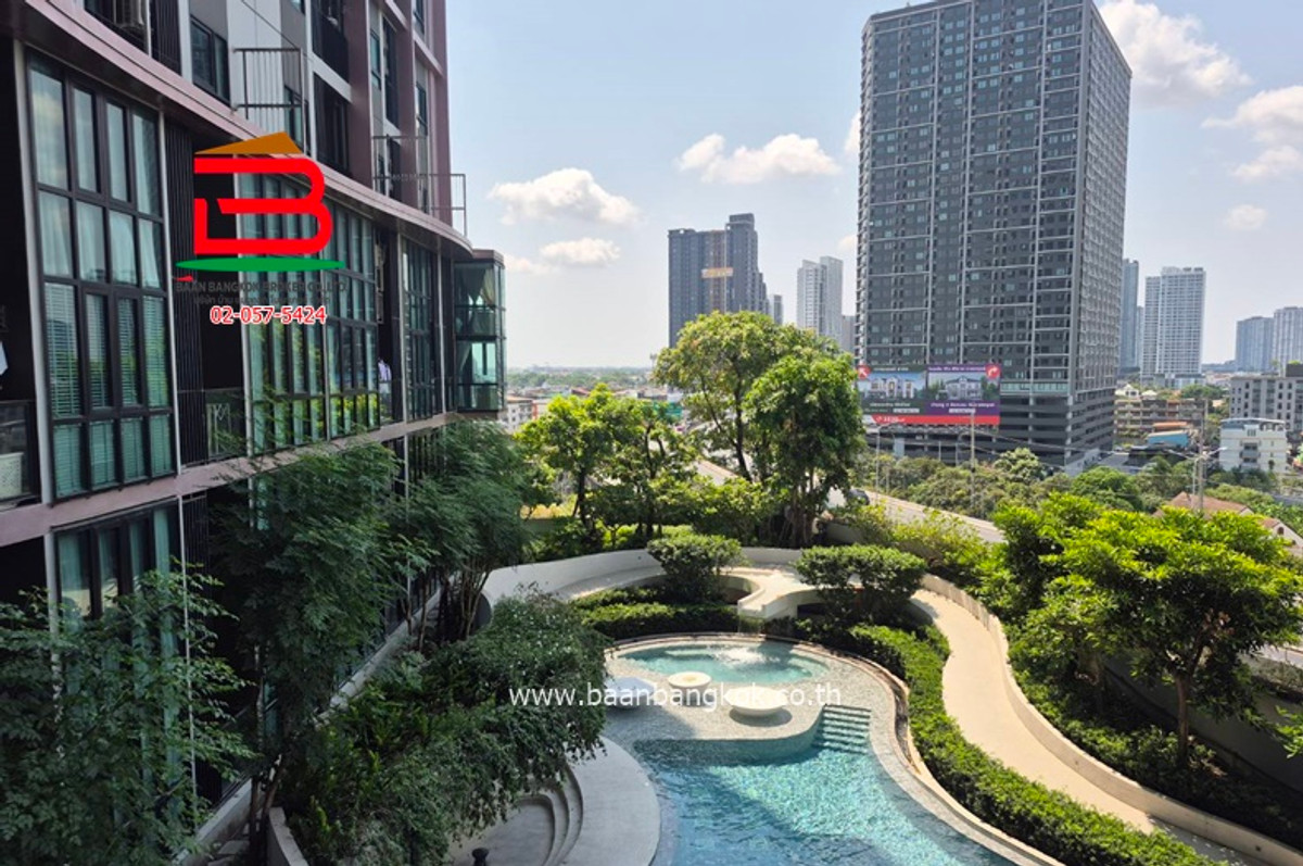 For SaleCondoThaphra, Talat Phlu, Wutthakat : Condominium Altitude Unicorn Sathorn-Tha Phra, next to BTS Talat Phlu, 2 bedrooms, 53.23 sq m., Talat Phlu Subdistrict, Thon Buri District.