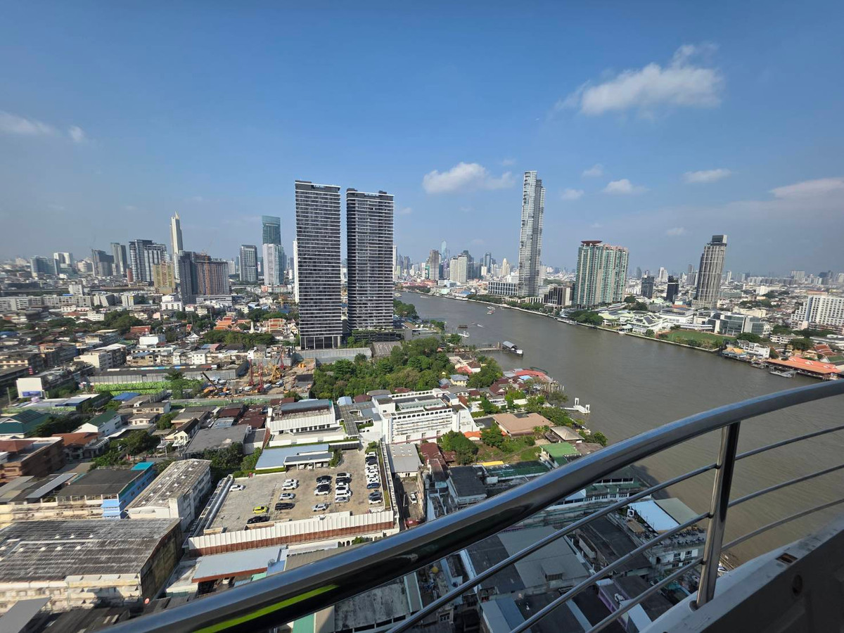ให้เช่าคอนโดวงเวียนใหญ่ เจริญนคร : ให้เช่าด่วน!  ศุภาลัย ริเวอร์เพลส คอนโด ห้องใหญ่วิวแม่น้ำ 40ตร.ม