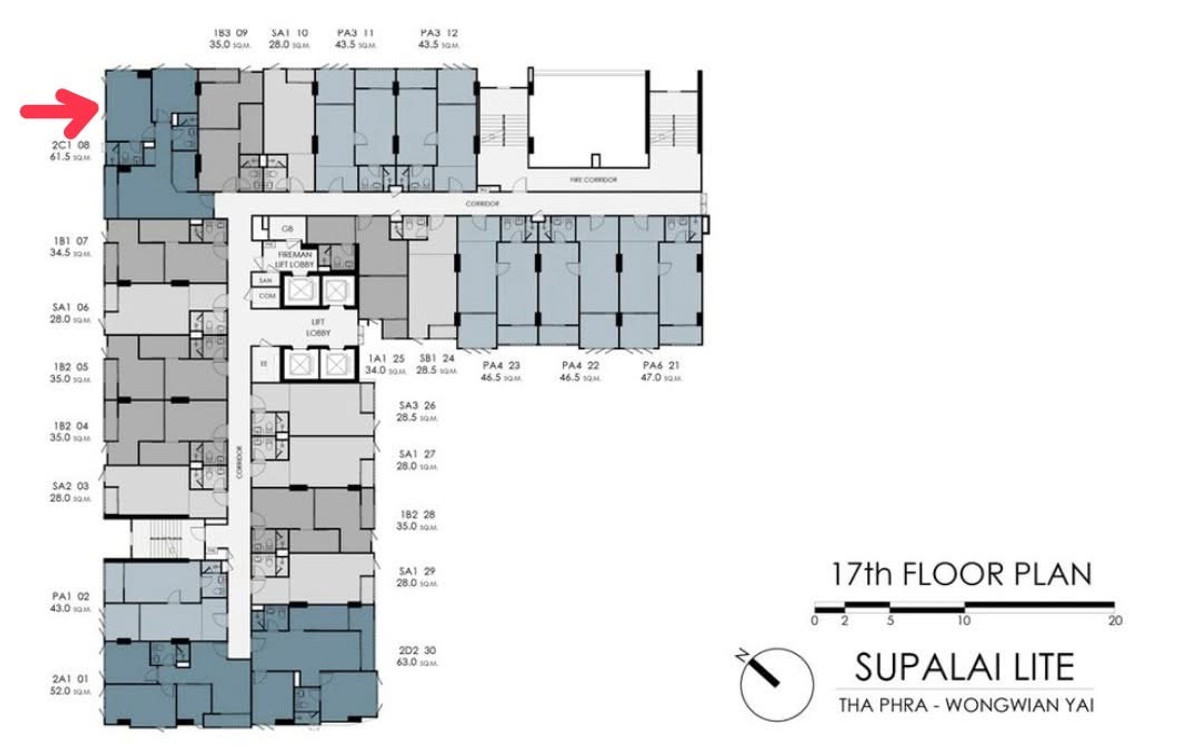 ขายคอนโดท่าพระ ตลาดพลู วุฒากาศ : 🔥 ขาย 🔥 ศุภาลัย ไลท์ ท่าพระ - วงเวียนใหญ่ - Supalai Lite Thaphra - Wongwian Yai / 1 Bedroom ATOM024