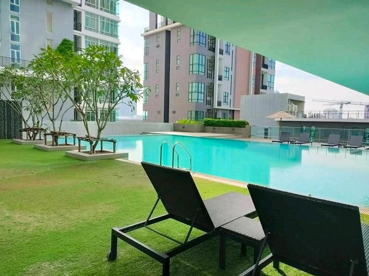 For RentCondoOnnut, Udomsuk : 🚩For Rent : The Sky sukhumvit / Available April 16,26 / 35 Sqm. / Fully Furnished