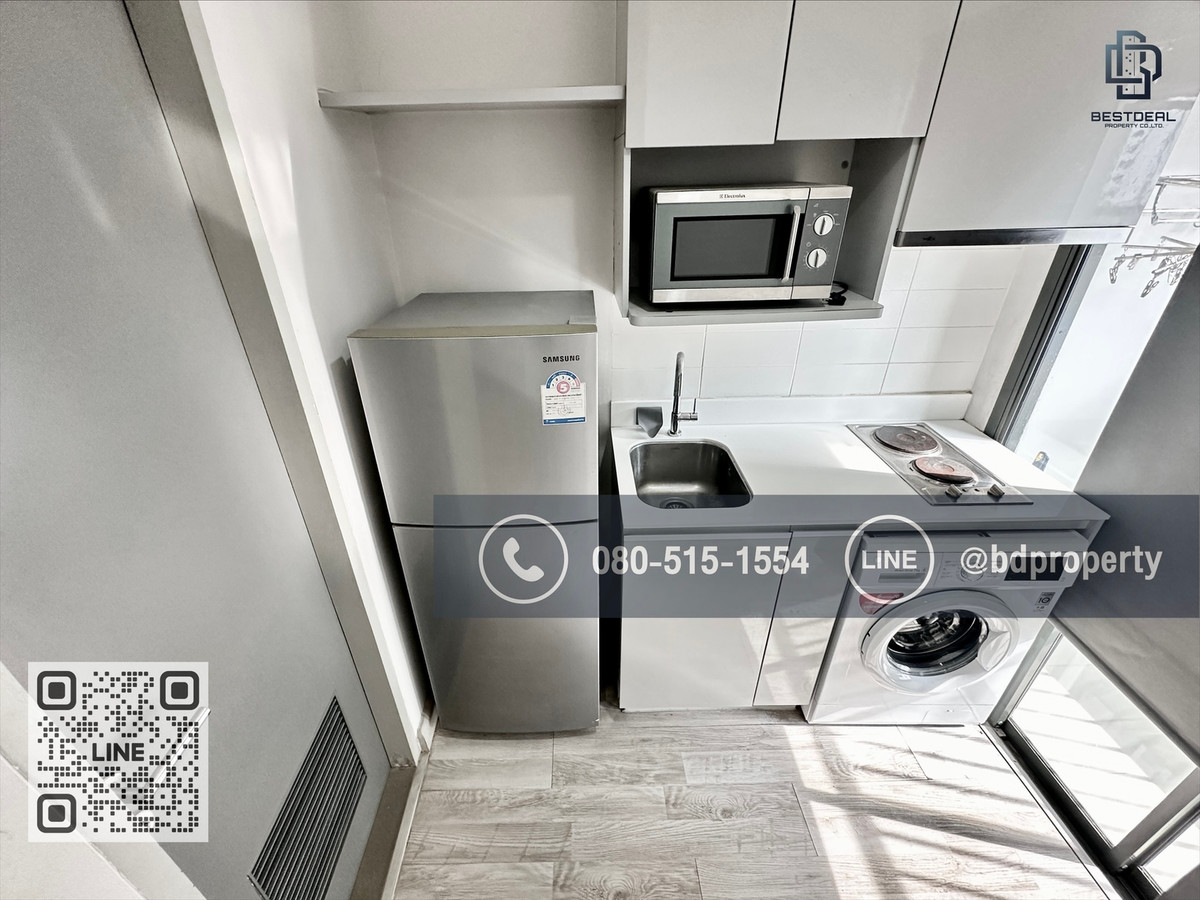 ให้เช่าคอนโดพระราม 9 เพชรบุรีตัดใหม่ RCA : Bestdeal ให้เช่า Studio 22ตรม.ราคา13,000/เดือนเท่านั้น เฟอร์นิเจอร์และเครื่องใช้ไฟฟ้าครบ “IDEO MOBI RAMA 9” ใกล้MRT และ เซ็นทรัลพระราม 9 เพียง 80 ม.