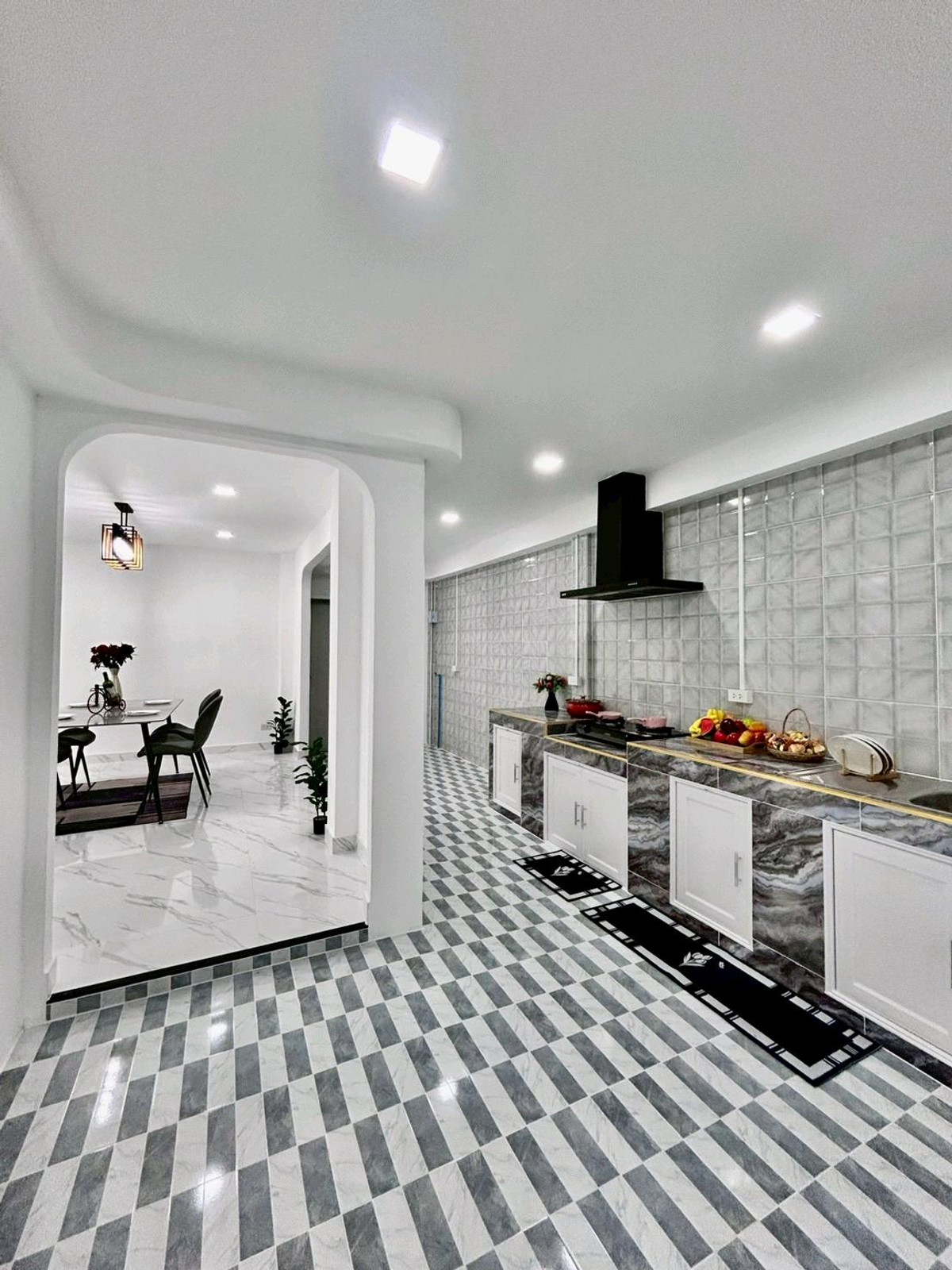 For SaleHouseNawamin, Ramindra : 2-storey detached house, beautifully decorated, ready to move in, location next to the road along Khlong Song. 
Price only 4,990,000 baht