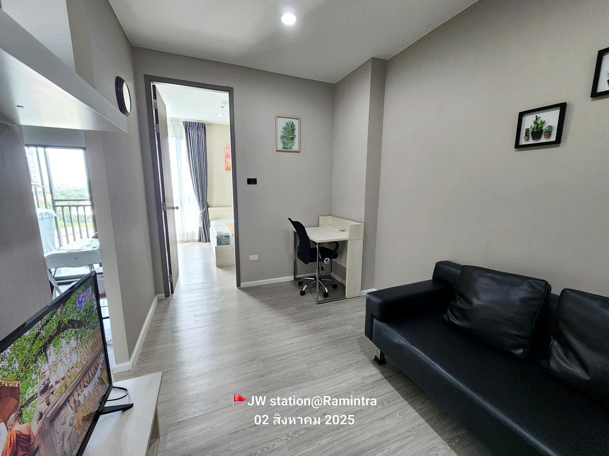 ให้เช่าคอนโดนวมินทร์ รามอินทรา : ปล่อยเช่าคอนโด เจดับบลิว สเตชั่น แอท รามอินทรา