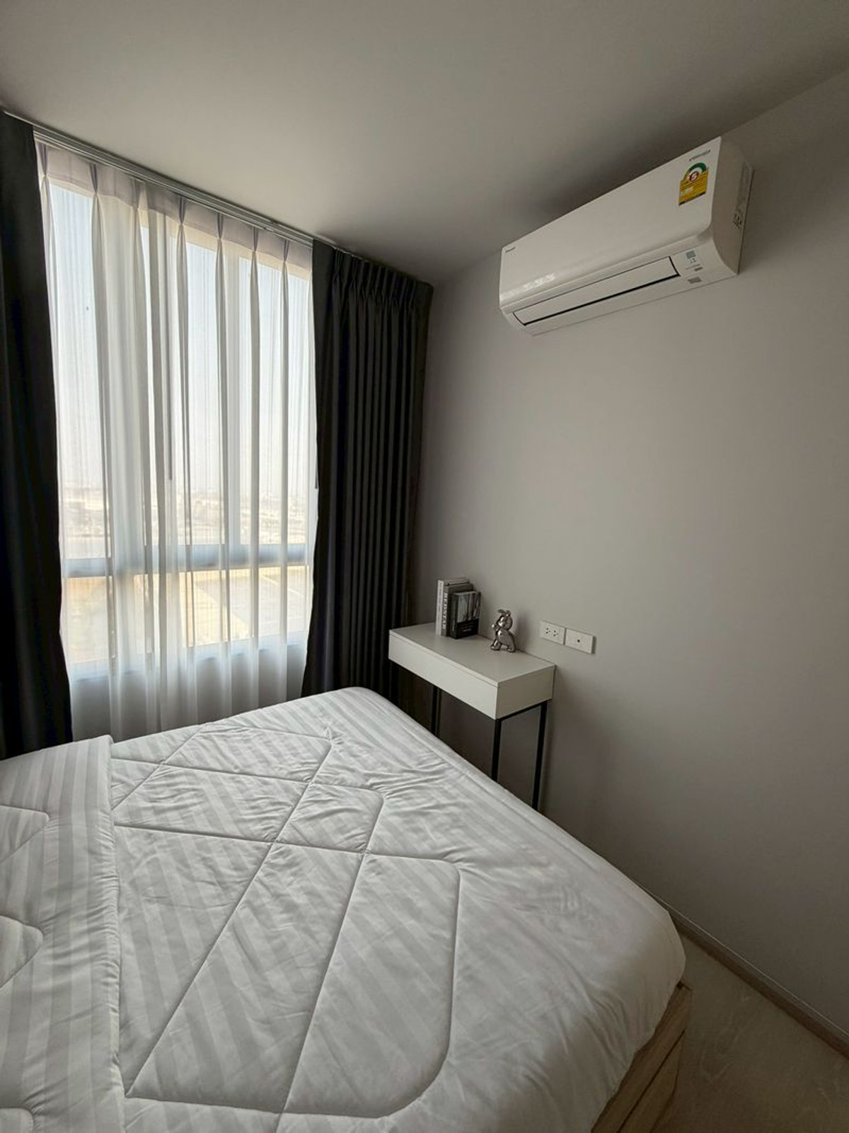 For RentCondoBangna, Bearing, Lasalle : Condo for rent NUE Mega Plus Bangna, good price, 1 bedroom, 28 sq m, ready to move in, good location in Bangna area, walk 20 steps to Mega Bangna mall. #New Mega Plus Bangna #New room #Fully furnished