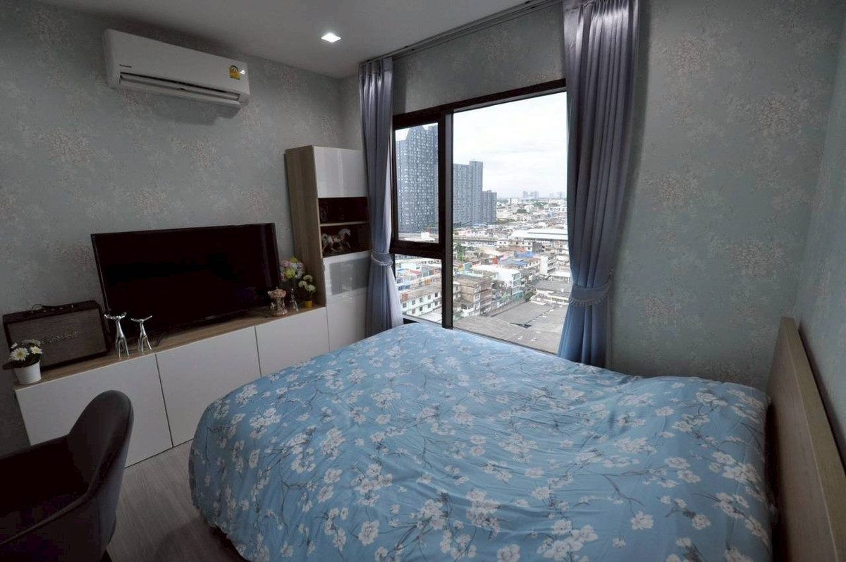 For SaleCondoOnnut, Udomsuk : sell ! 1 bedroom condo, AP Life, Sukhumvit 62, size 30 sq m, 14th floor (east, morning sun, not hot in the evening)