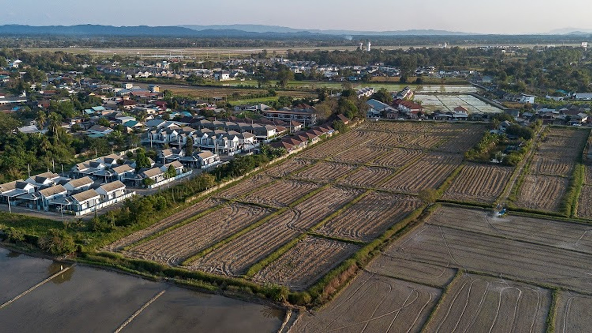 ขายที่ดินเชียงราย : ขายที่ดิน ทำเลทอง บ้านดู่ อ.เมือง จ.เชียงราย 17 ไร่ ๆ ละ 4 ล้าน ใกล้สนามบิน ม.ราชภัฏ สร้างหอพัก หมู่บ้านได้ ทำเลที่พักอาศัย