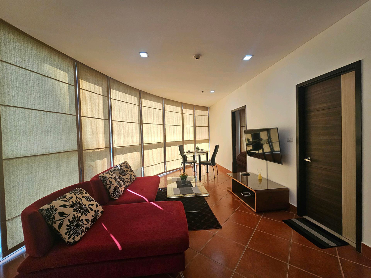 ให้เช่าคอนโด : 🔥ให้เช่า🔥Le Luk condo 1 ห้องนอน มุมโค้ง ชั้นสูง พร้อมเข้าอยู่