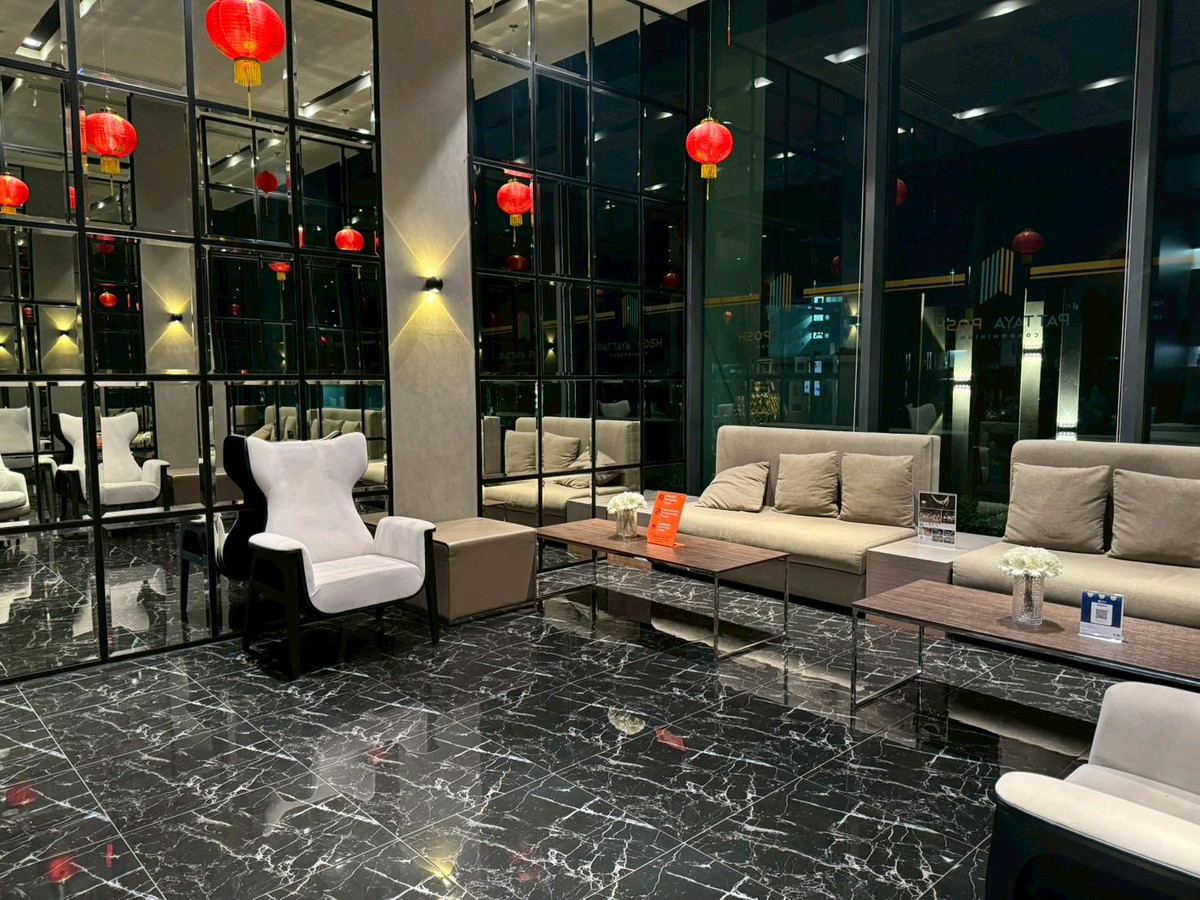 ให้เช่าคอนโดพัทยา บางแสน ชลบุรี สัตหีบ : Posh Pattaya​ ห้องมุม วิวทะเล+city