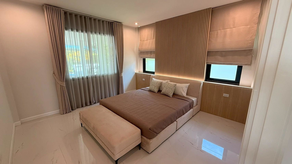 For SaleHousePattaya, Bangsaen, Chonburi : Detached House Nibbana Shade / 4 Bedrooms (FOR SALE) AM100