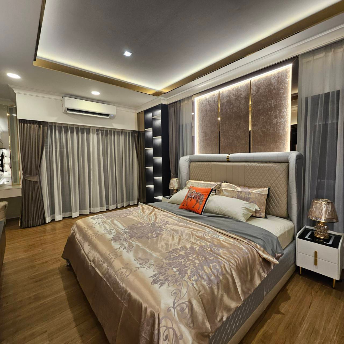 ให้เช่าบ้านบางนา แบริ่ง ลาซาล : ให้เช่าบ้านหรู Fully Furnished  โครงการ Centro Bangna-Srinakarin ใกล้ Mega Bangna (SA-01)