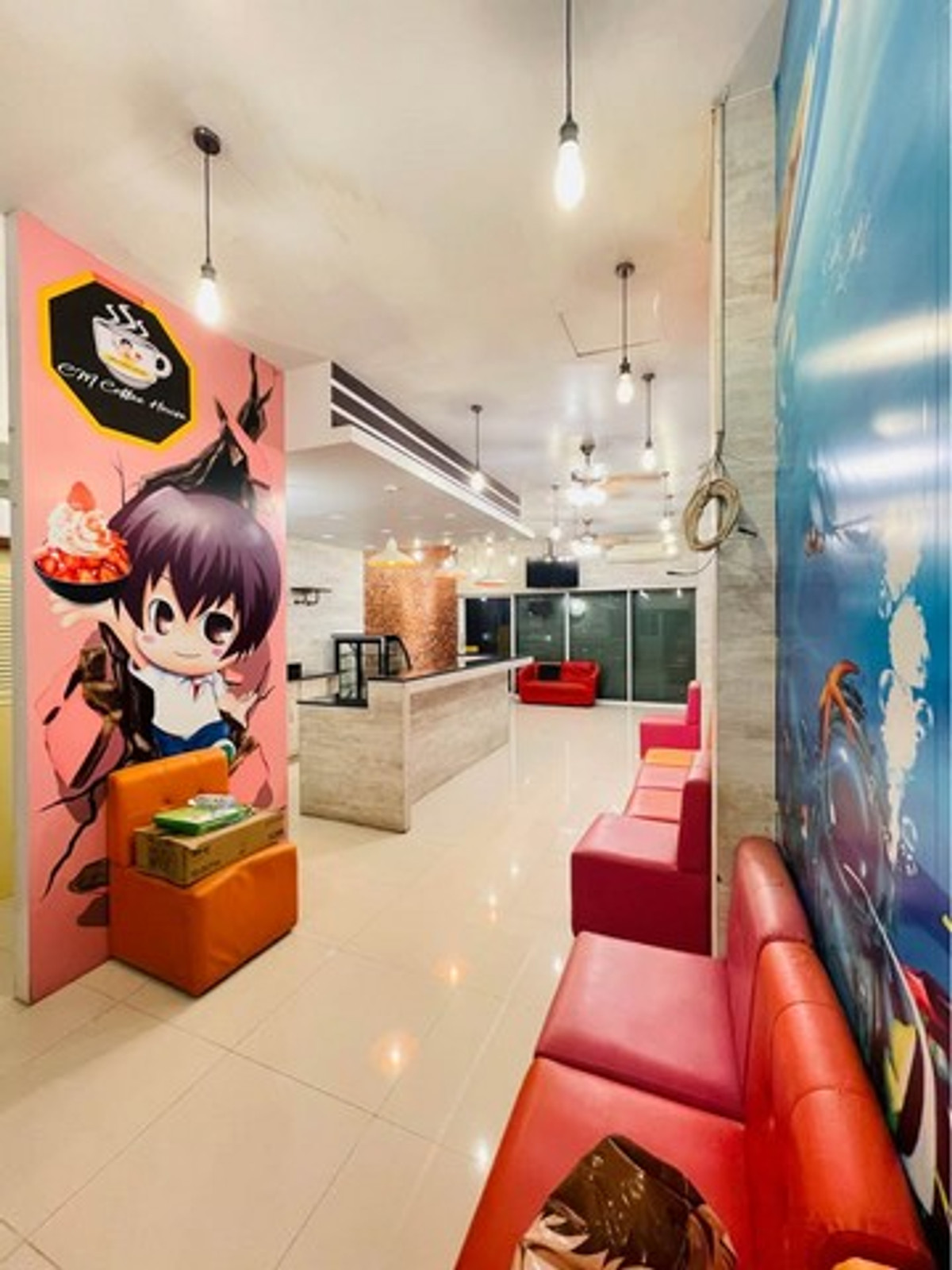 For RentShop HouseSamut Prakan,Samrong : HR3341 Commercial building for rent, 3 floors, beautifully decorated, ready to do business & Residential, can enter and exit in many ways, near Mega Bangna.