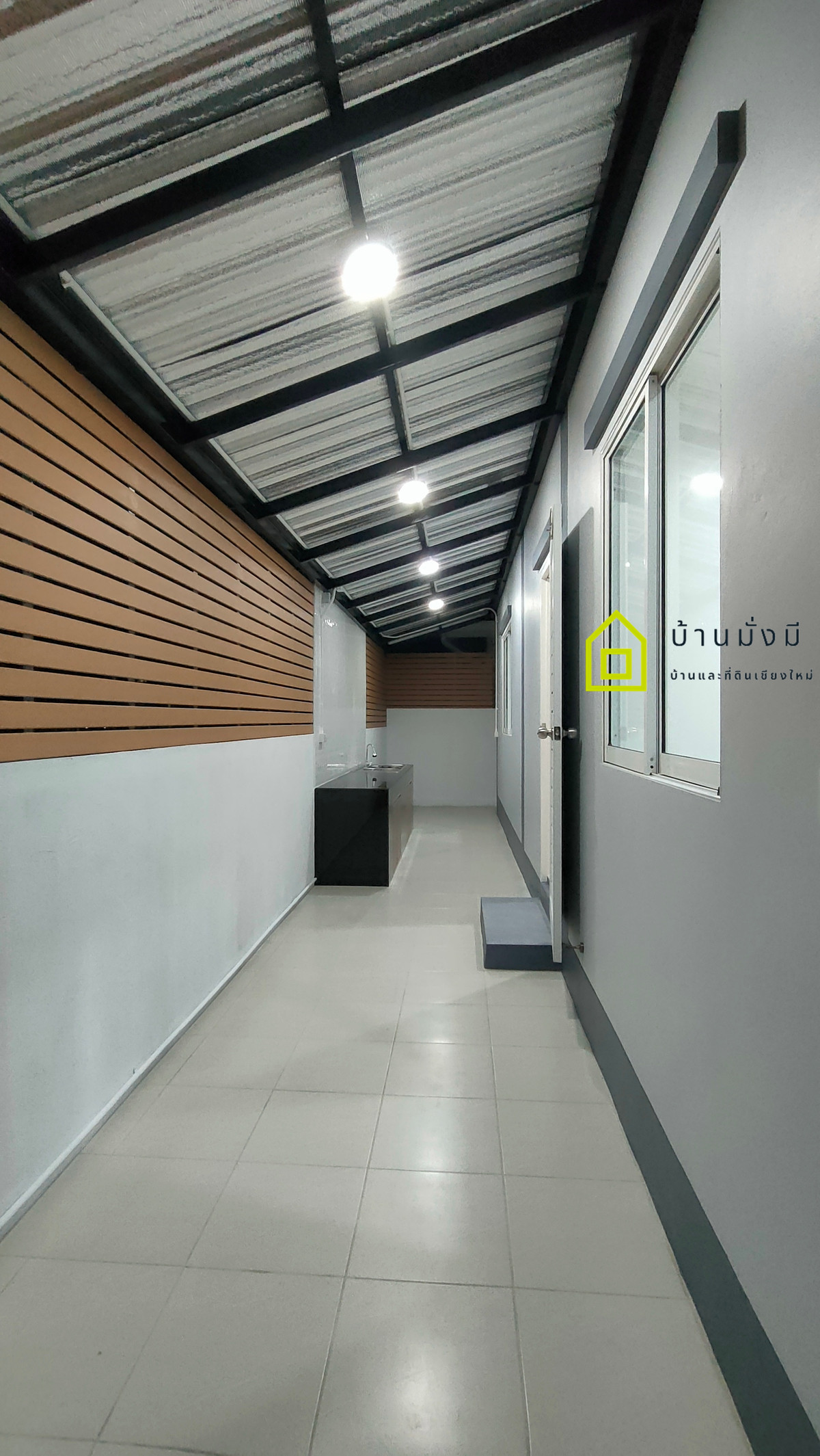 For SaleHouseChiang Mai : House near Nong Chom Intersection (Likhit Chiwan), near Ton Kla School, San Sai District, Chiang Mai.